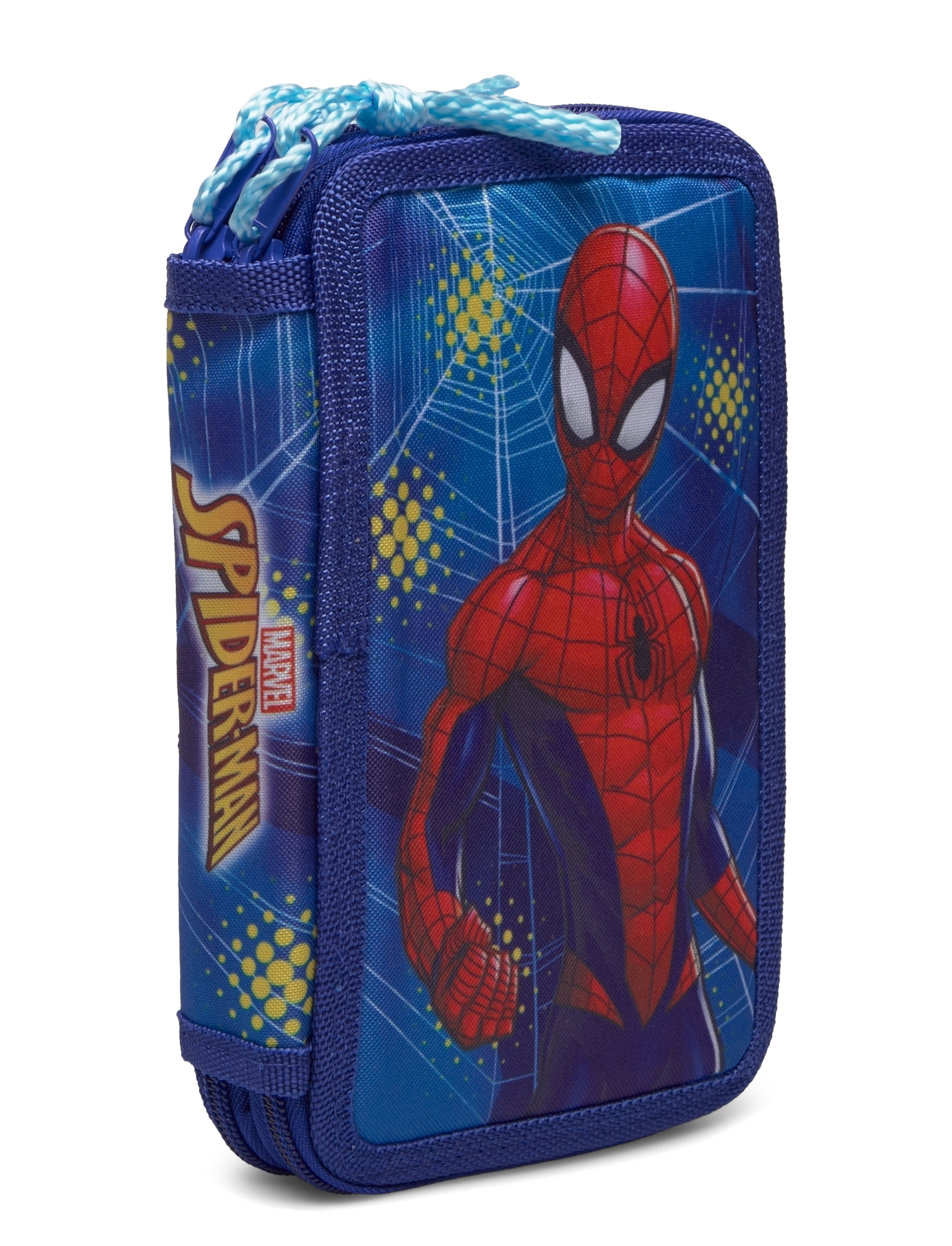 Euromic - SPIDERMAN, filled double pencil case - blue - 2