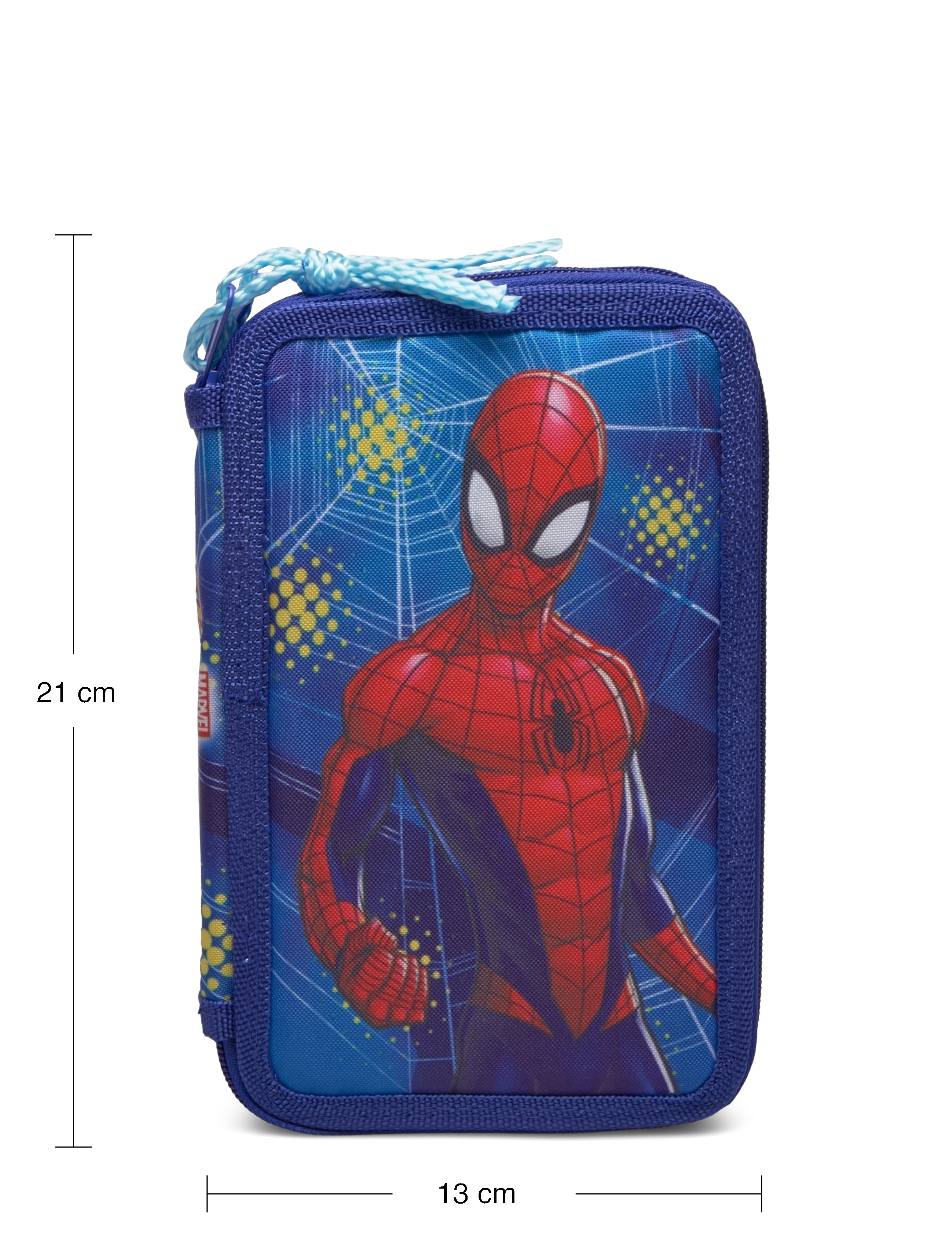 Euromic - SPIDERMAN, filled double pencil case - blue - 4