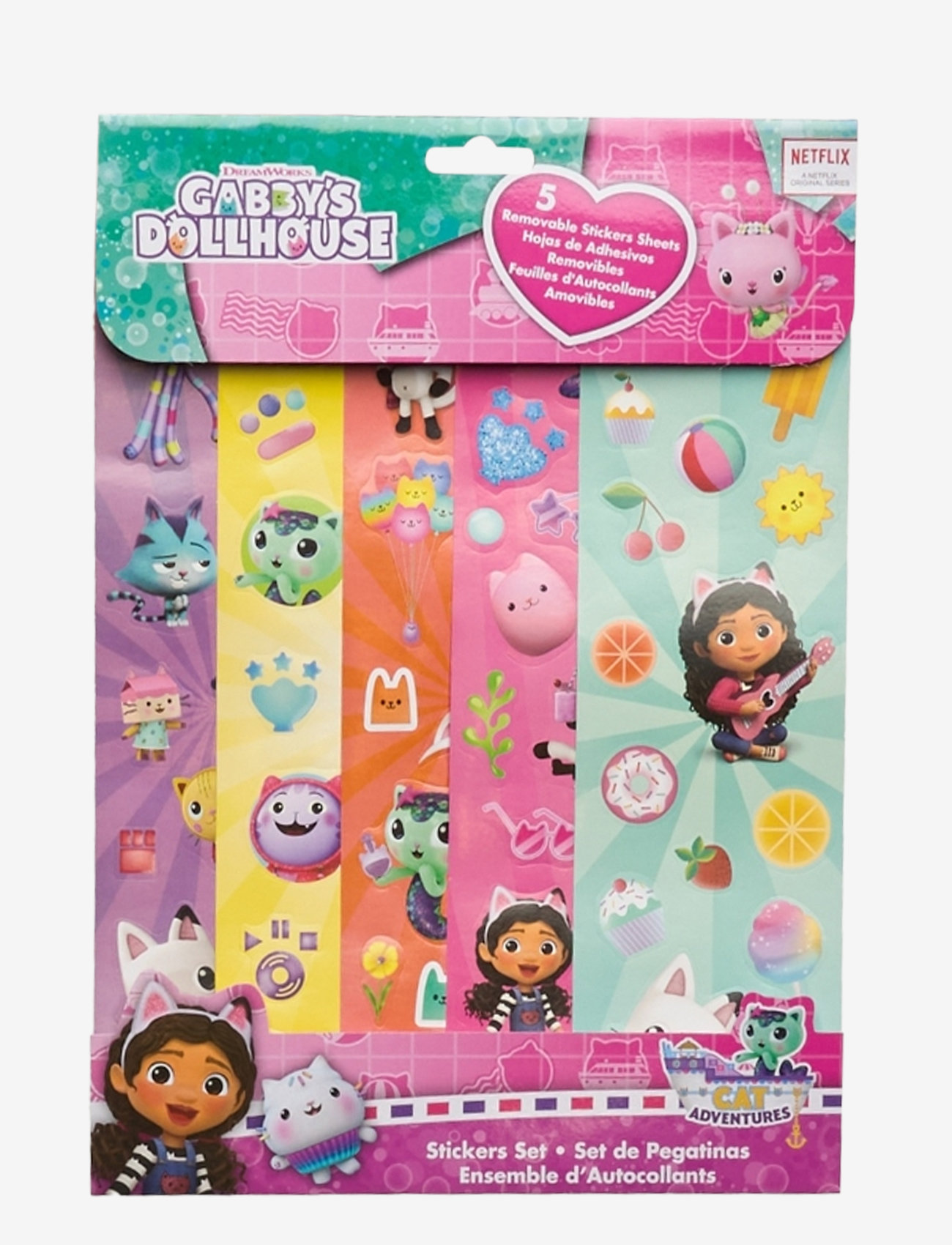 Euromic - GABBY'S DOLLHOUSE,Sticker set - multi coloured - 0