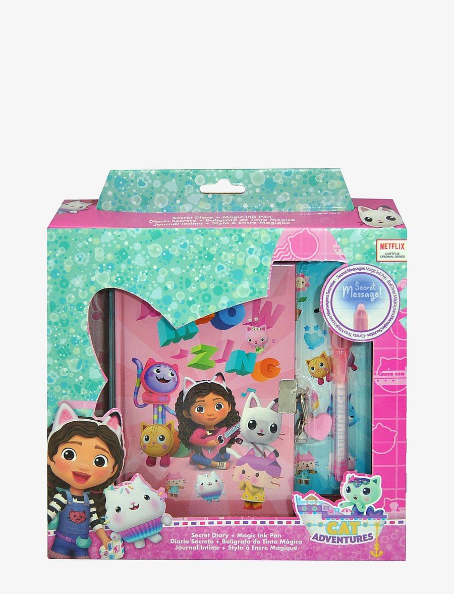 Euromic - GABBY'S DOLLHOUSE, Diary with magic ink pen - multi coloured - 0