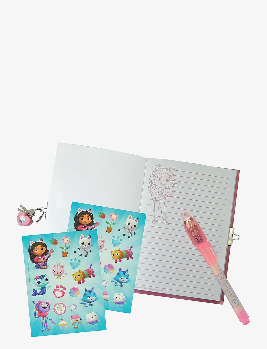 Euromic - GABBY'S DOLLHOUSE, Diary with magic ink pen - multi coloured - 1