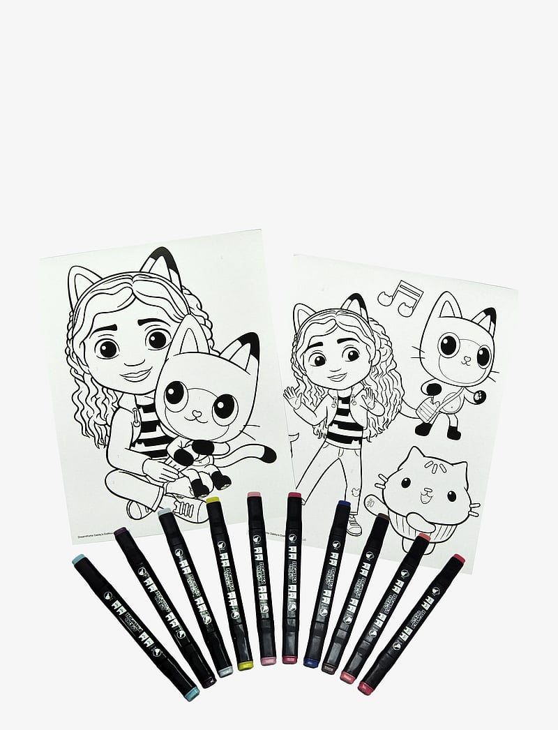 Gabby's Dollhouse - GABBY'S DOLLHOUSE, Paint by numbers - mal- & bastelbücher - multi coloured - 1