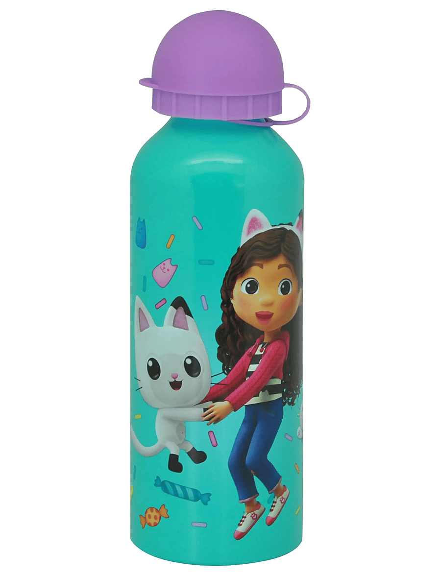 Gabby's Dollhouse - GABBY'S DOLLHOUSE Water bottle, aluminum 500ml - green - 0