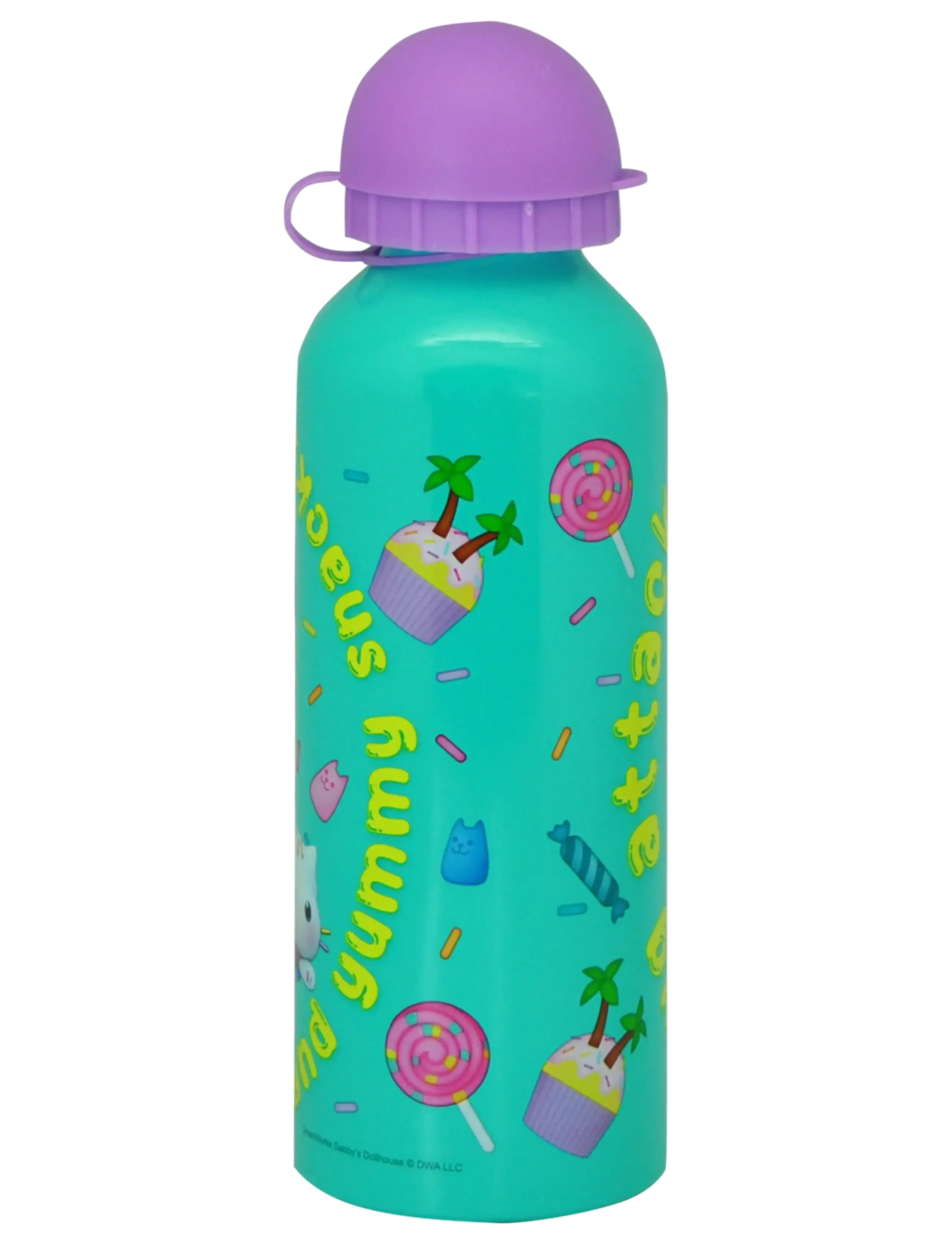 Gabby's Dollhouse - GABBY'S DOLLHOUSE Water bottle, aluminum 500ml - green - 1