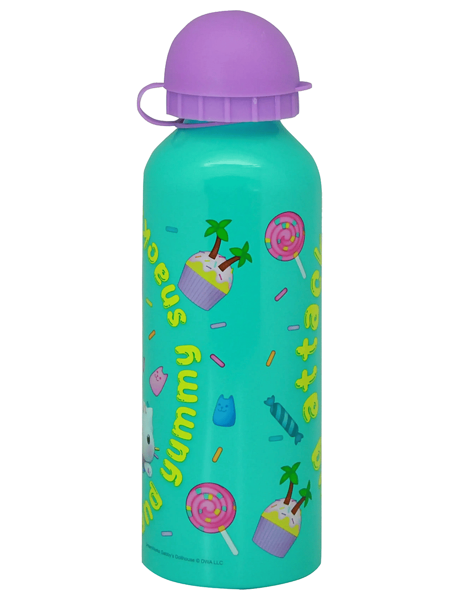 Gabby's Dollhouse - GABBY'S DOLLHOUSE Water bottle, aluminum 500ml - green - 1
