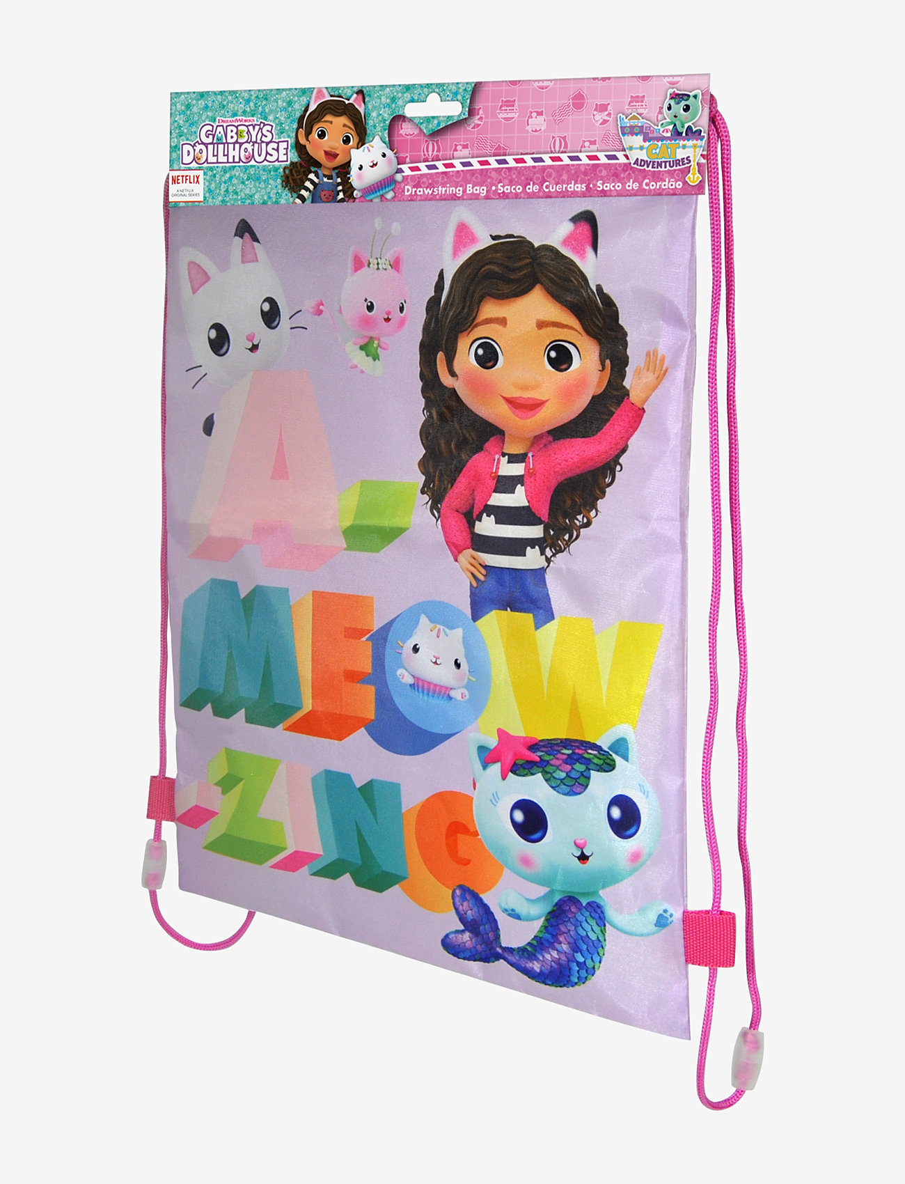 Gabby's Dollhouse - GABBY'S DOLLHOUSE, Drawstring gym bag - sports bags - multi coloured - 2