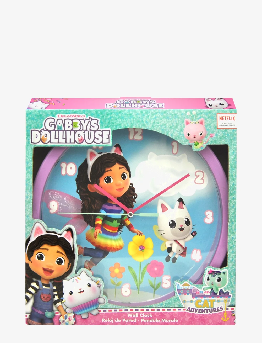 Gabby's Dollhouse - GABBY'S DOLLHOUSE, Wall clock - uhren - multi coloured - 0