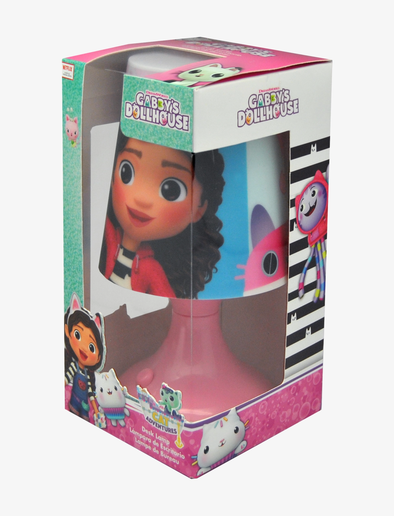 Gabby's Dollhouse - GABBY'S DOLLHOUSE, Table lamp - tischlampen - multi coloured - 1