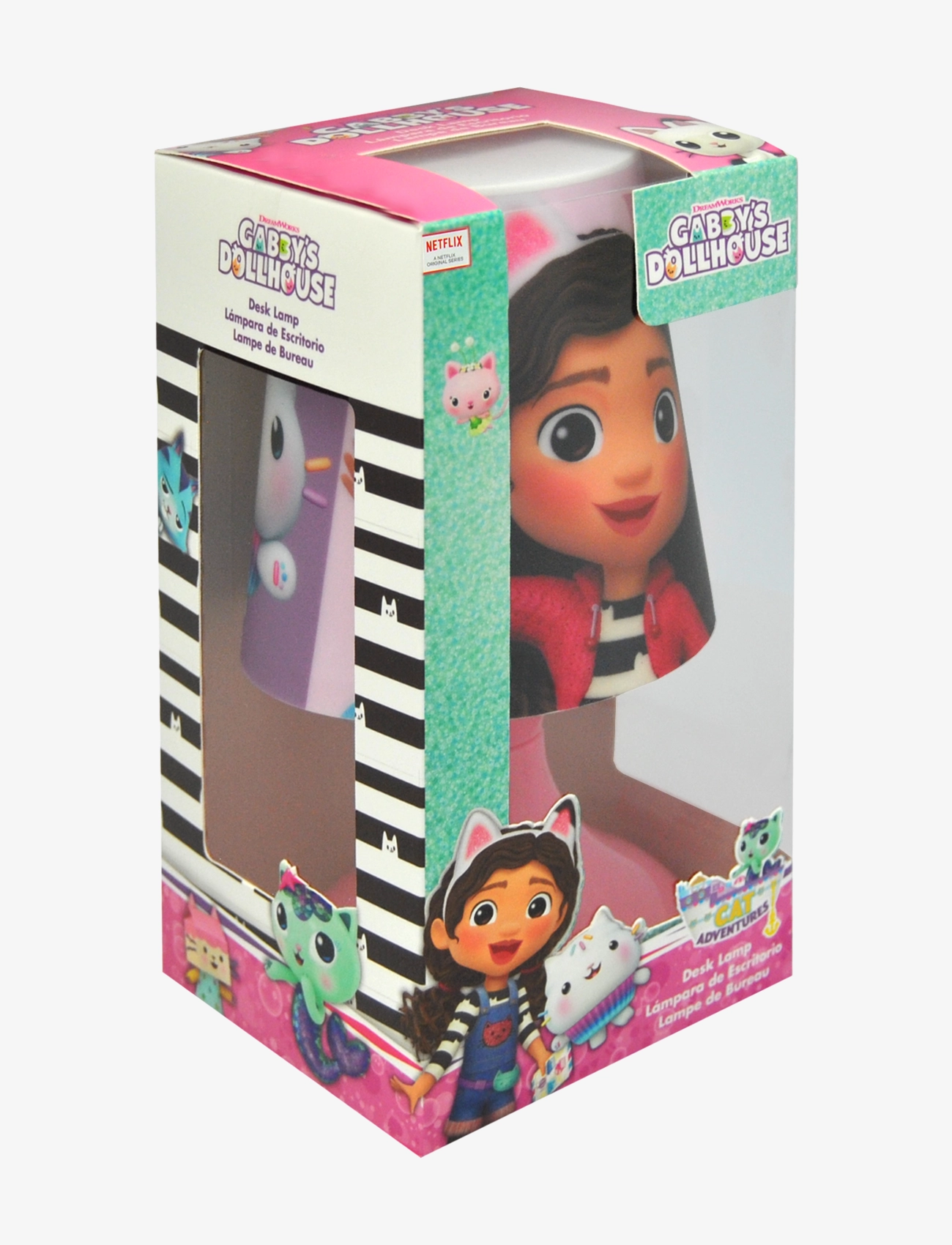 Gabby's Dollhouse - GABBY'S DOLLHOUSE, Table lamp - tischlampen - multi coloured - 2