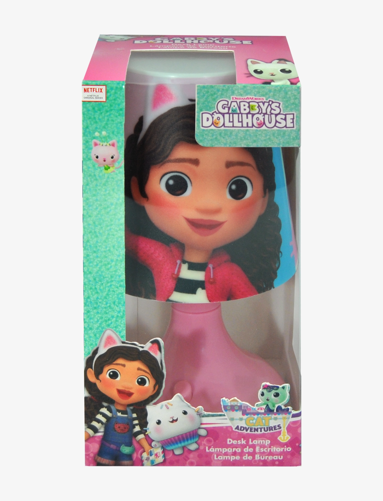 Gabby's Dollhouse - GABBY'S DOLLHOUSE, Table lamp - tischlampen - multi coloured - 3