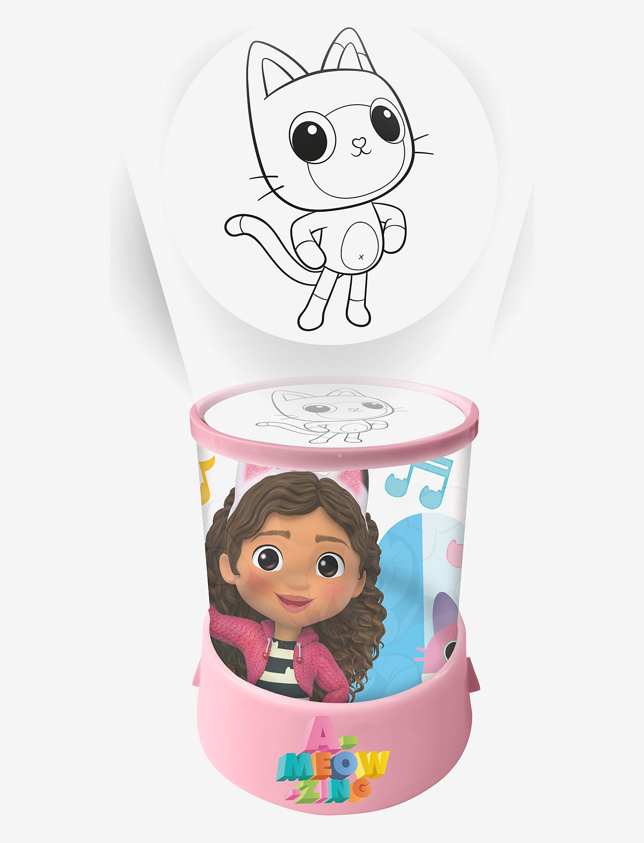 Gabby's Dollhouse - GABBY'S DOLLHOUSE, Projector lamp - laualambid - multi coloured - 2