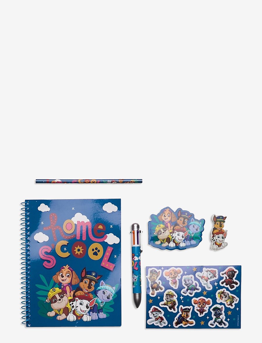 Paw Patrol - PAW PATROL Writing set with A5 book & multi-col.pen - stickers - blue - 0