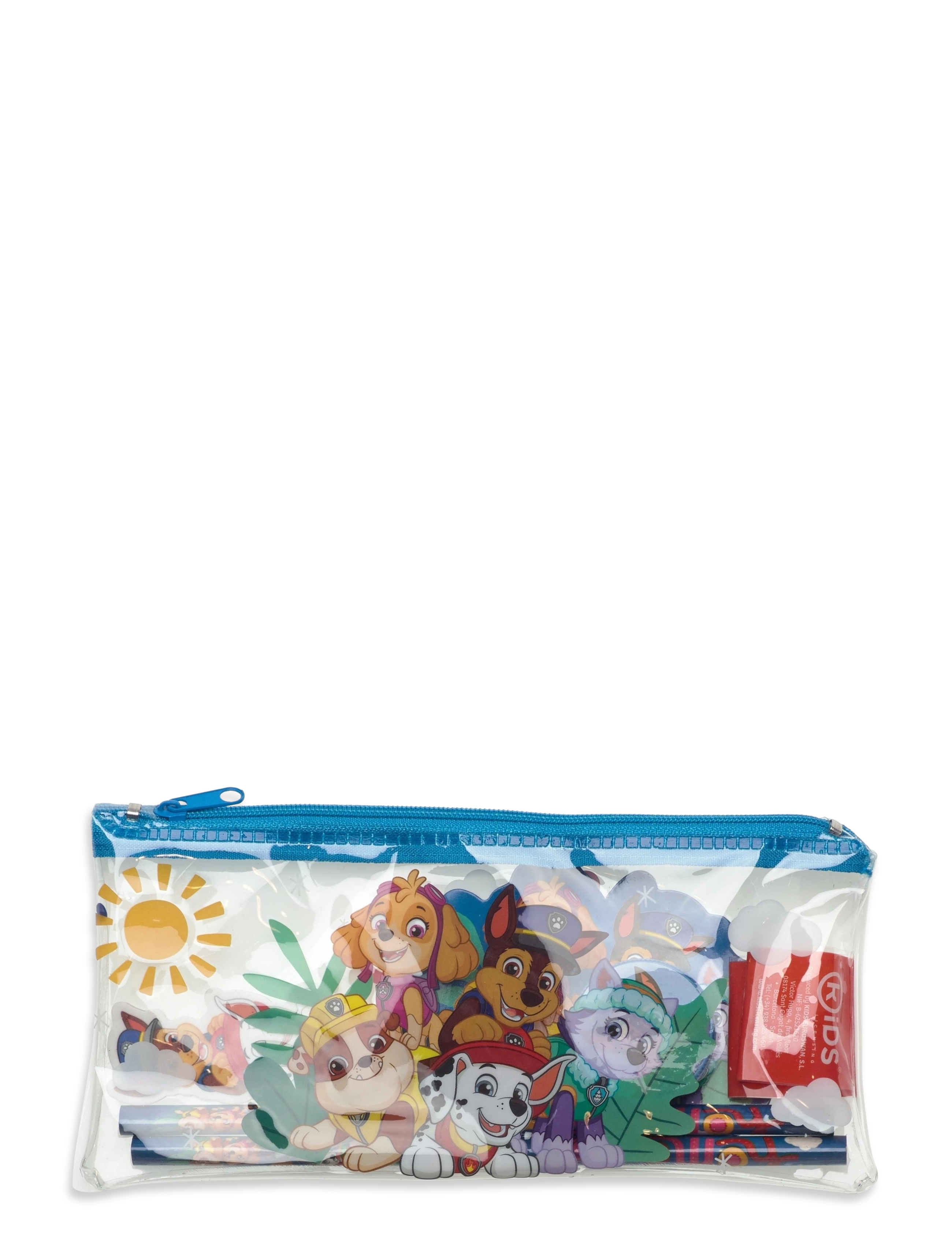 Euromic - PAW PATROL transparent pencil case - blue - 1