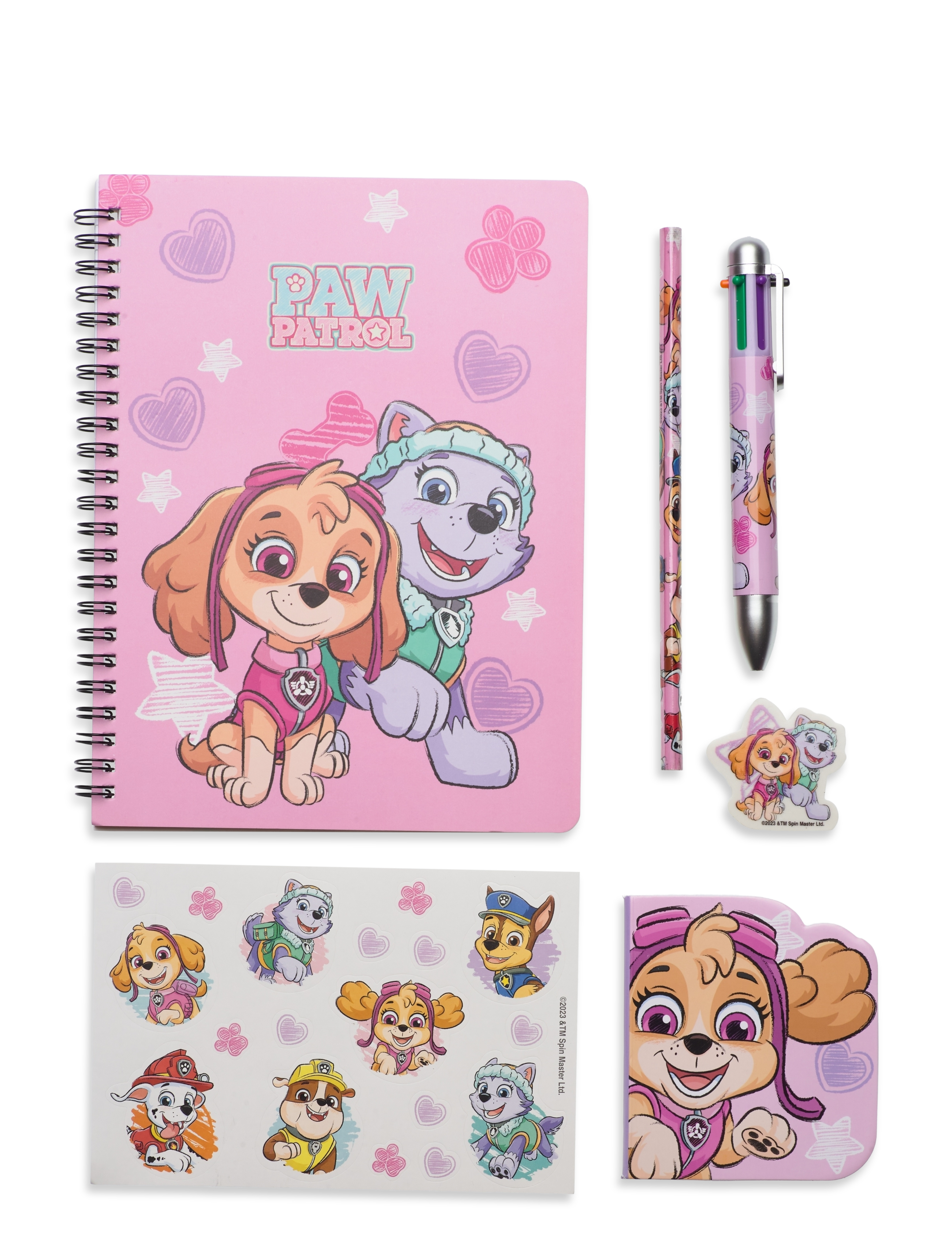 Paw Patrol Piger, Skrivesæt Med Flerfarvet Pen, One Size, Craft, Rosa - Craft Sets, Kinder