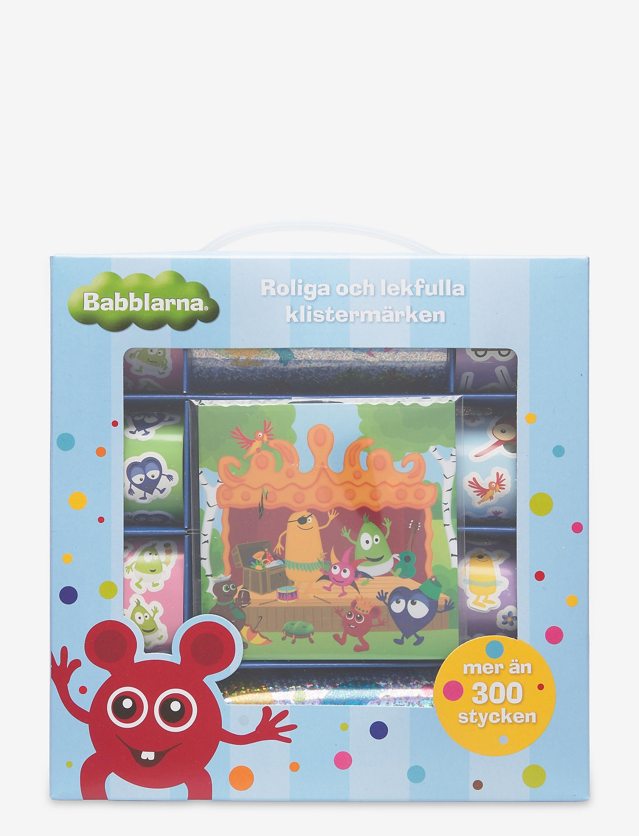 Euromic - BABBLARNA, Sticker gift box - blue - 0