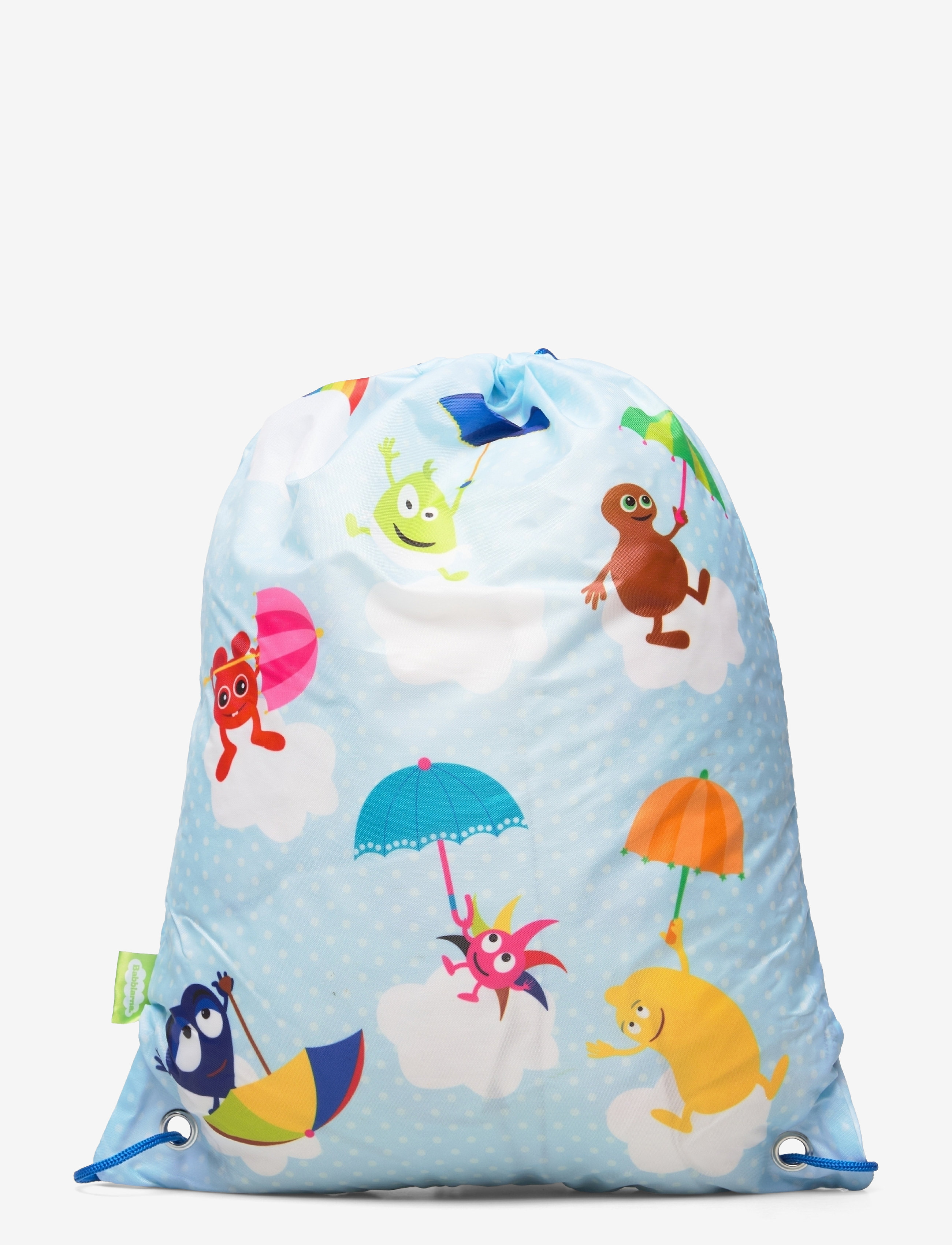 BABBLARNA, Drawstring gym bag - BLUE