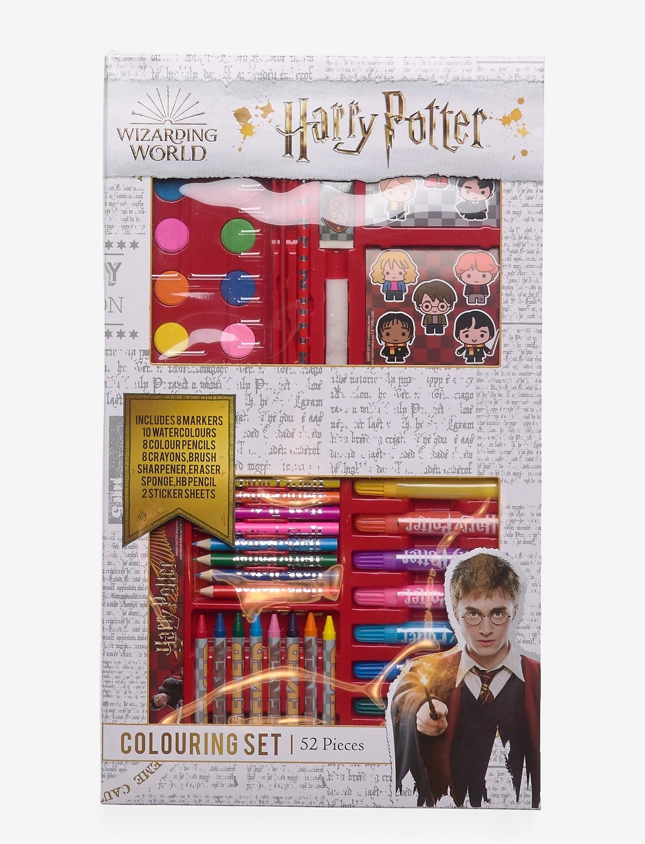 Harry Potter - HARRY POTTER, 52 pcs. Art Case - pliiatsid - white - 3
