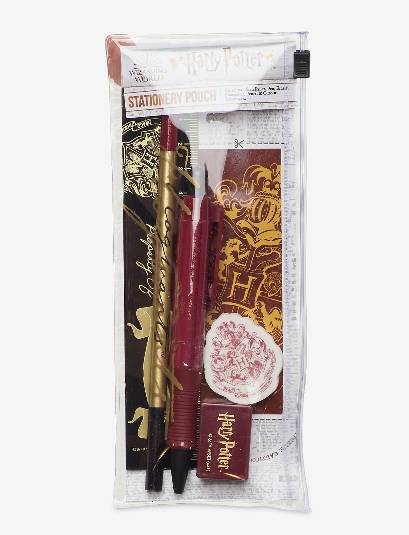 Euromic - HARRY POTTER, stationery pouch, filled - white - 1