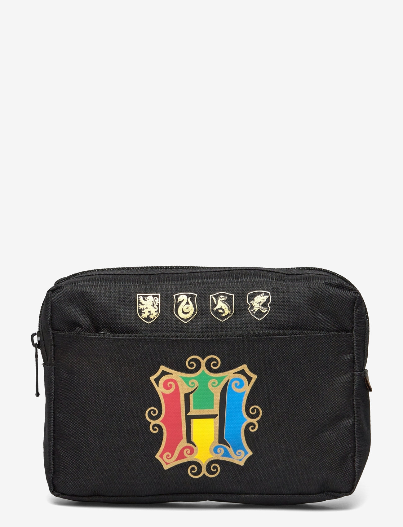 Euromic - HARRY POTTER, Multi pocket pencil case, Col. Crest - black - 0