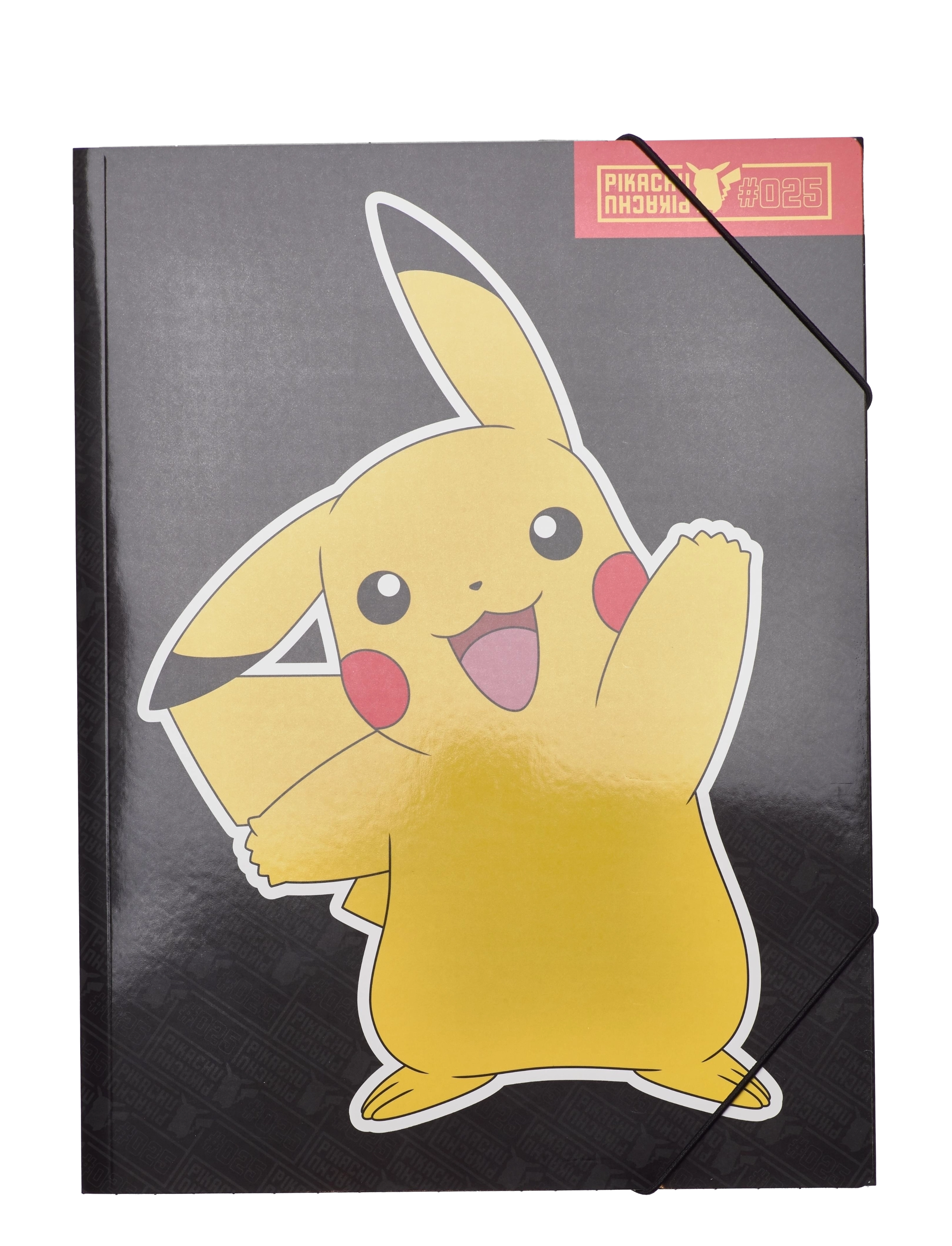 Euromic - POKÉMON #025, document  file with elastic - black - 0