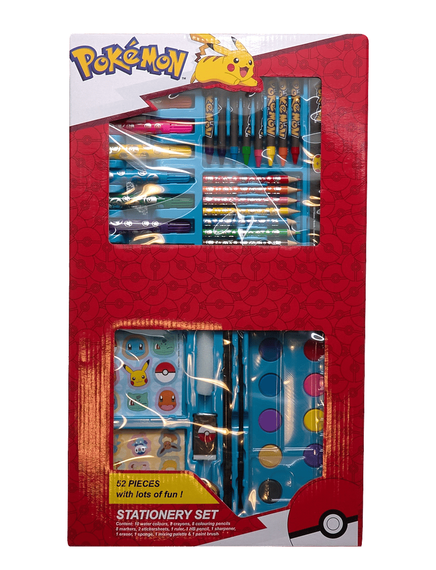 Euromic - POKÉMON, 52 pcs. Art Case - red - 0