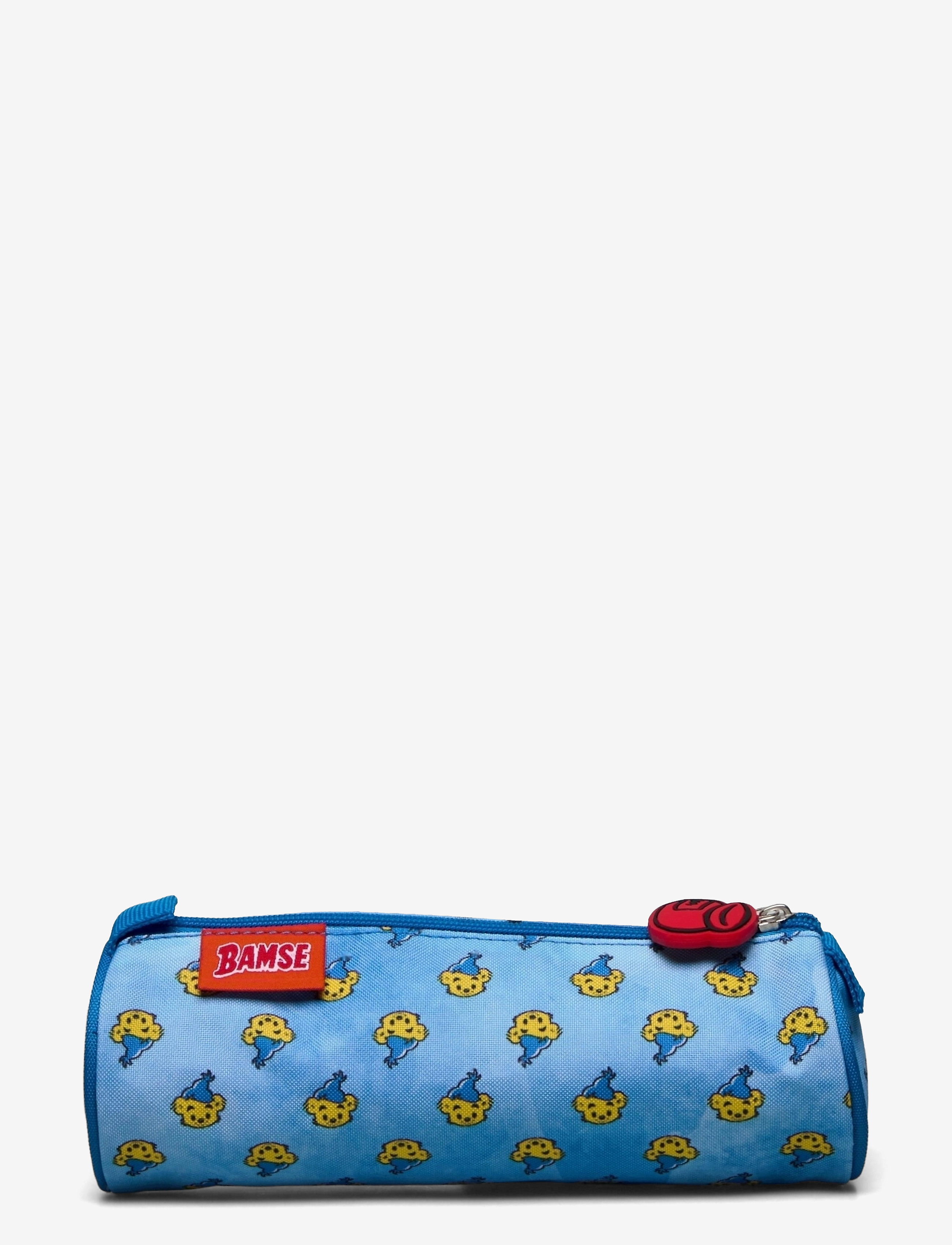 Bamse - BAMSE, Round pencil case - federmäppchen - blue - 1