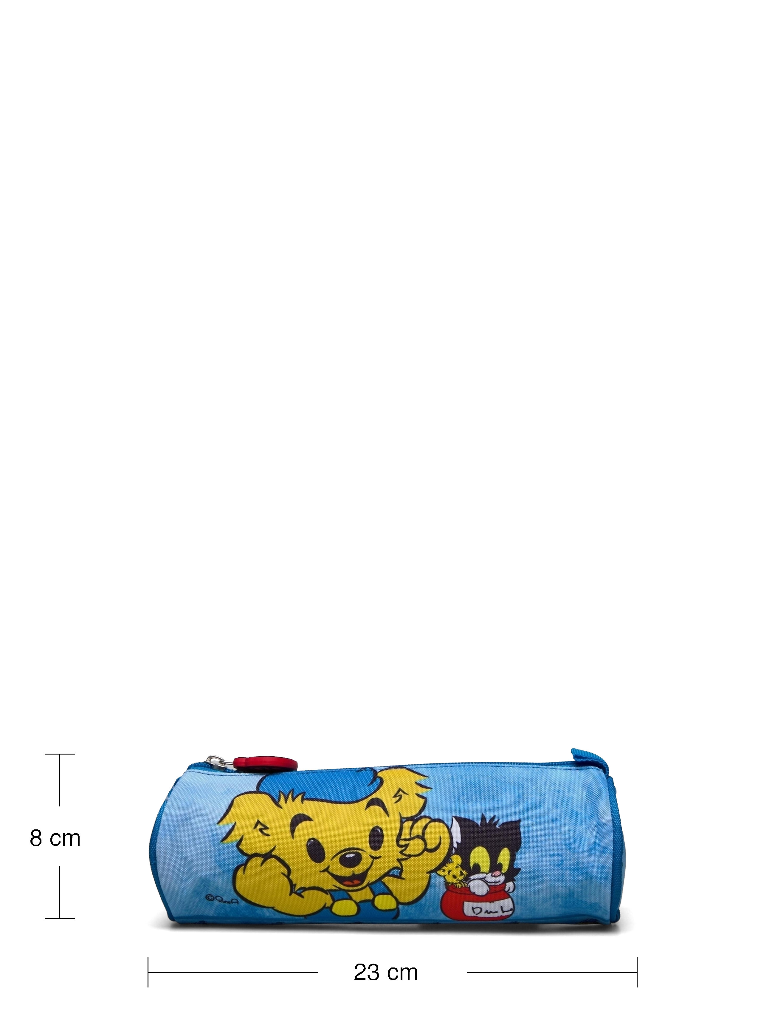 Bamse - BAMSE, Round pencil case - federmäppchen - blue - 4