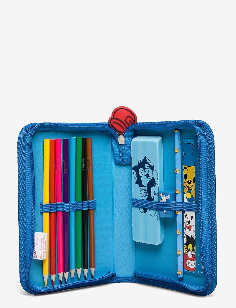 Bamse - BAMSE, Single decker with content - federmäppchen - blue - 5