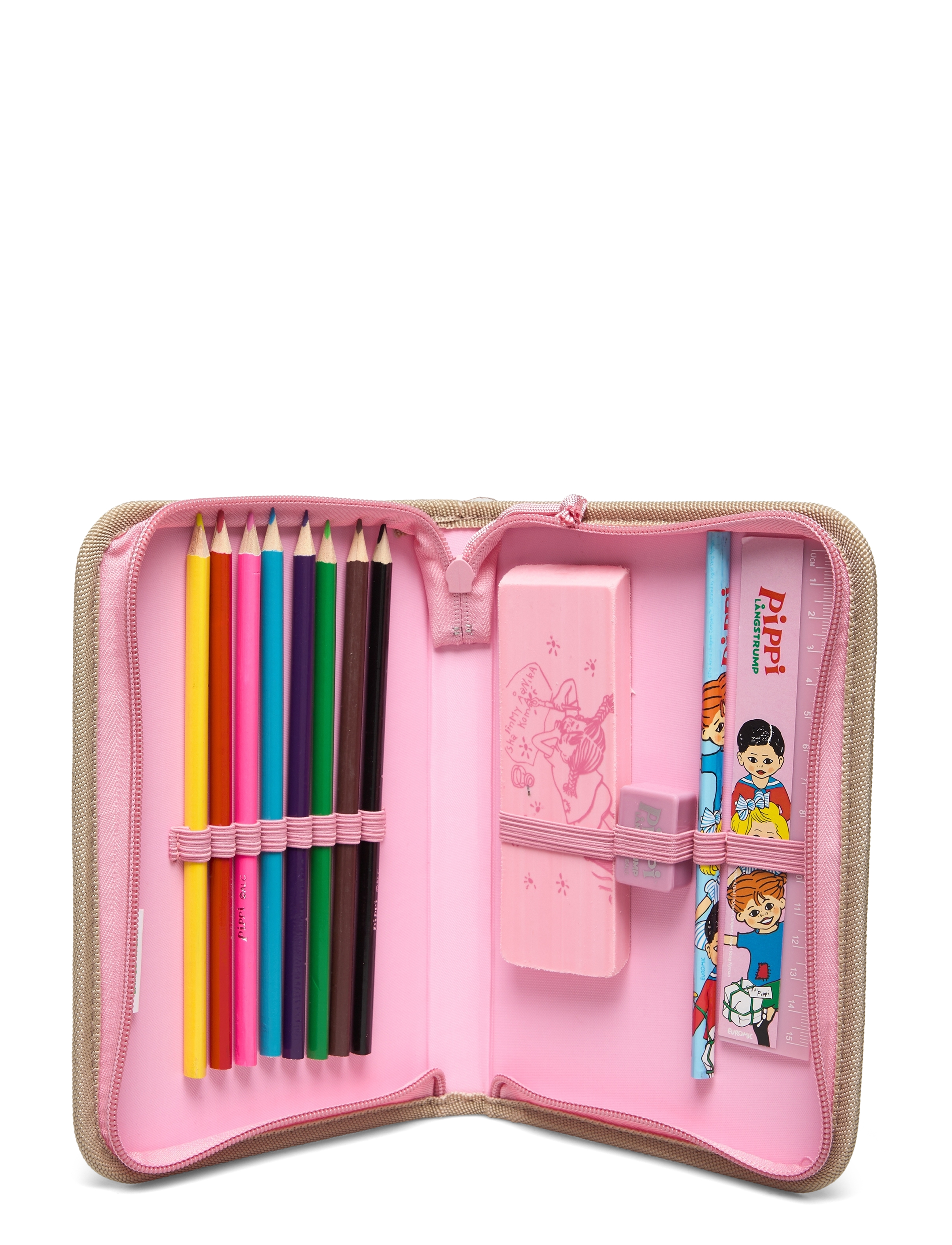 Euromic - PIPPI, Single decker with content - pink - 3