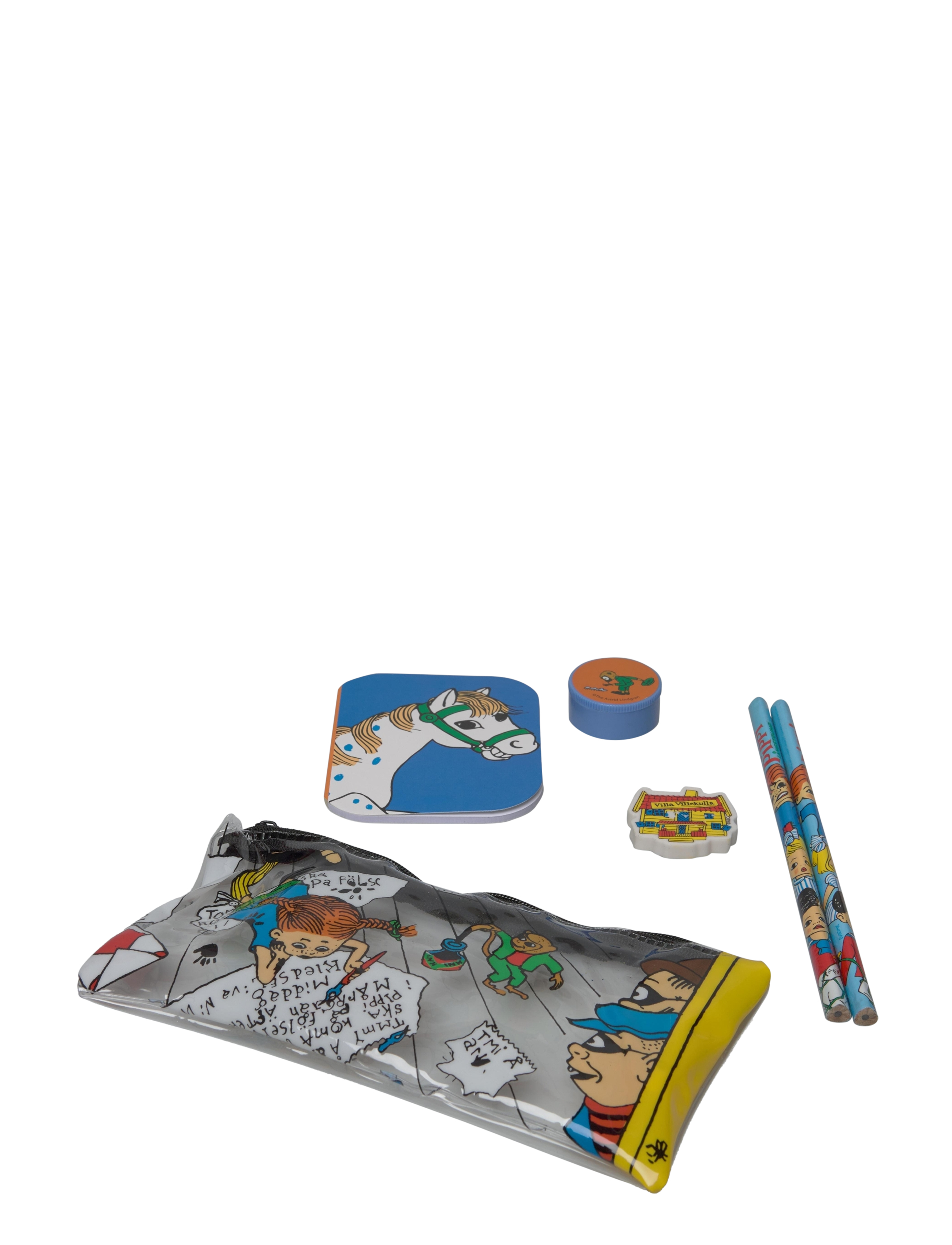 Euromic - PIPPI & Herr NILSSON pencil pouch with stationery - multi - 1