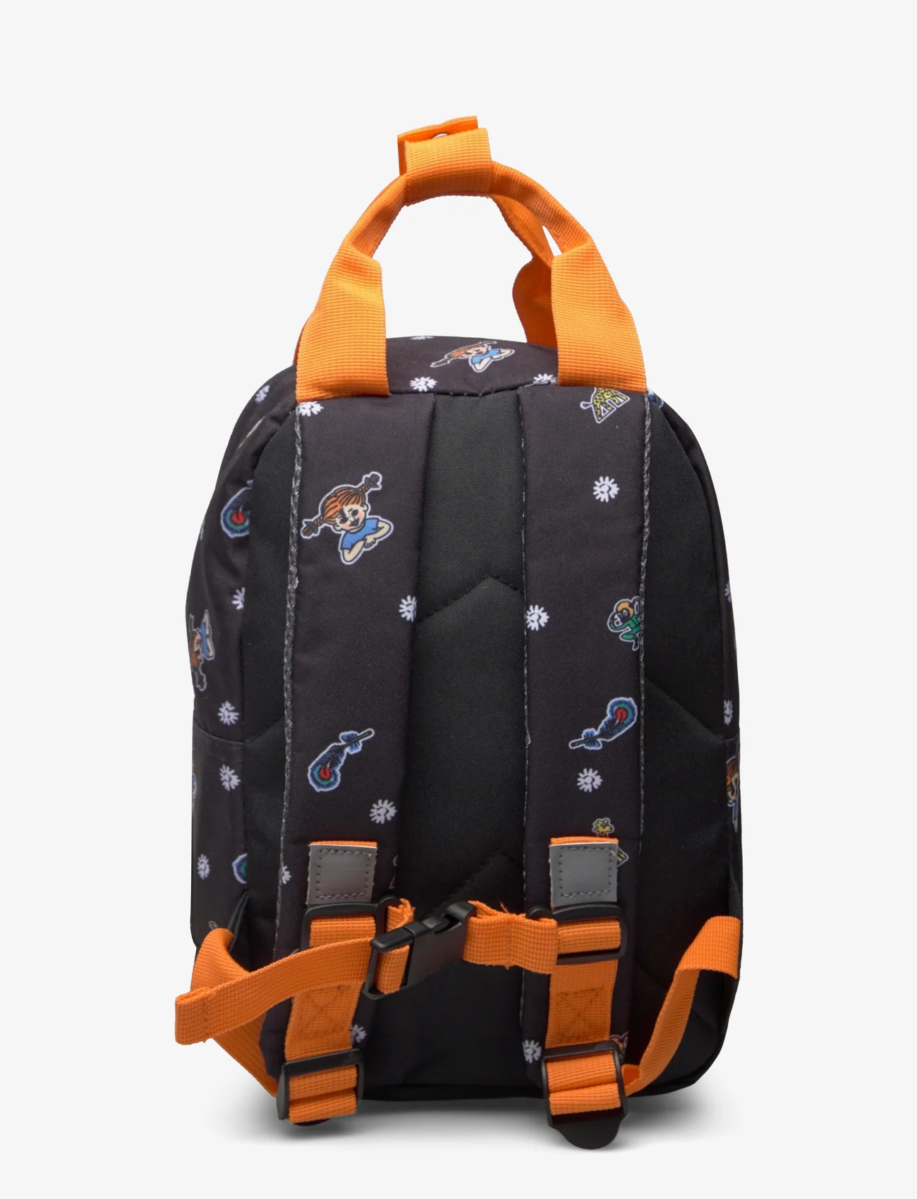Pippi Longstocking - PIPPI small backpack with front pocket - skólatöskur - black - 1