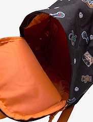 Pippi Longstocking - PIPPI small backpack with front pocket - skólatöskur - black - 3