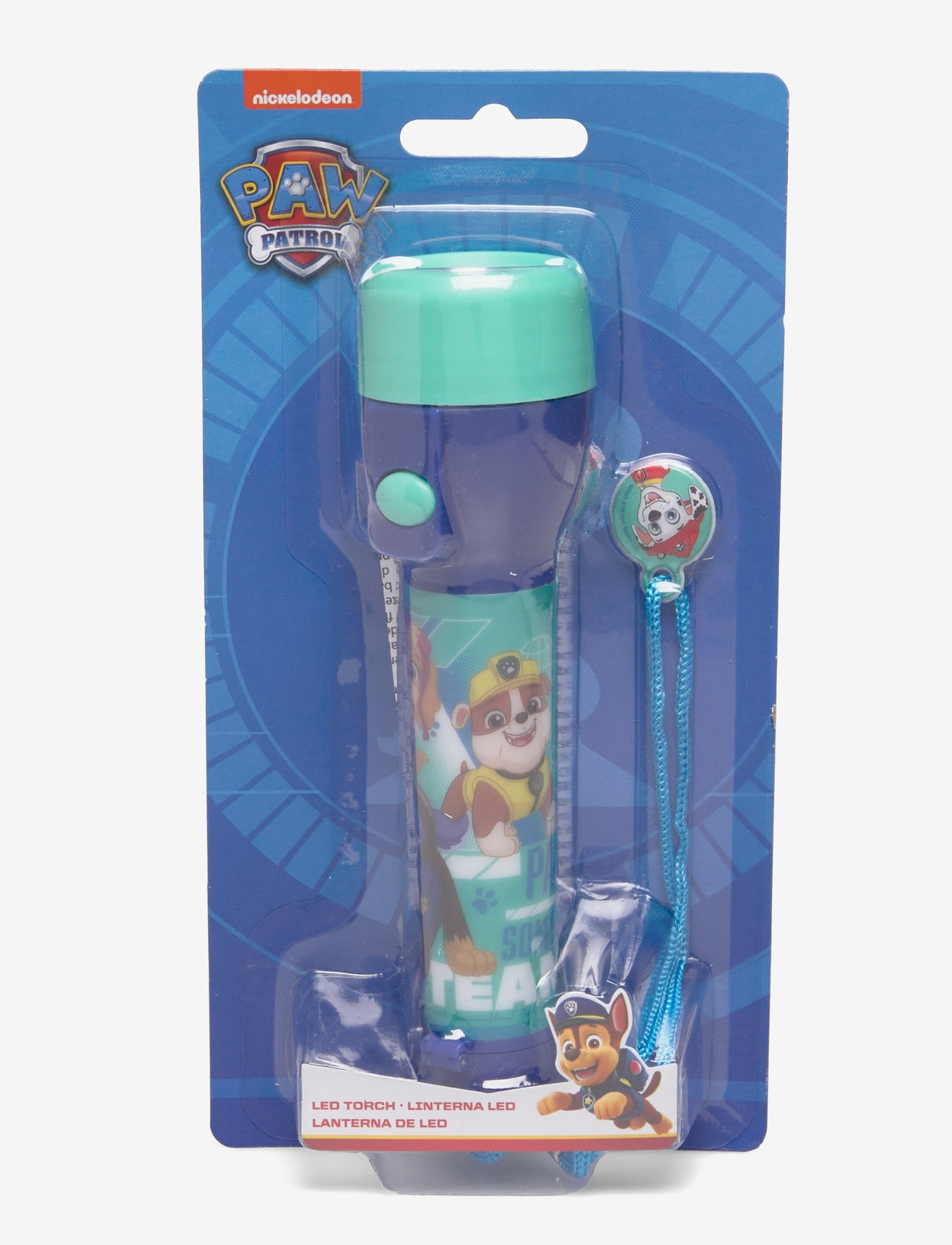 Käpapatrull - PAW PATROL, Torch with LED light - kingiideed - blue - 0