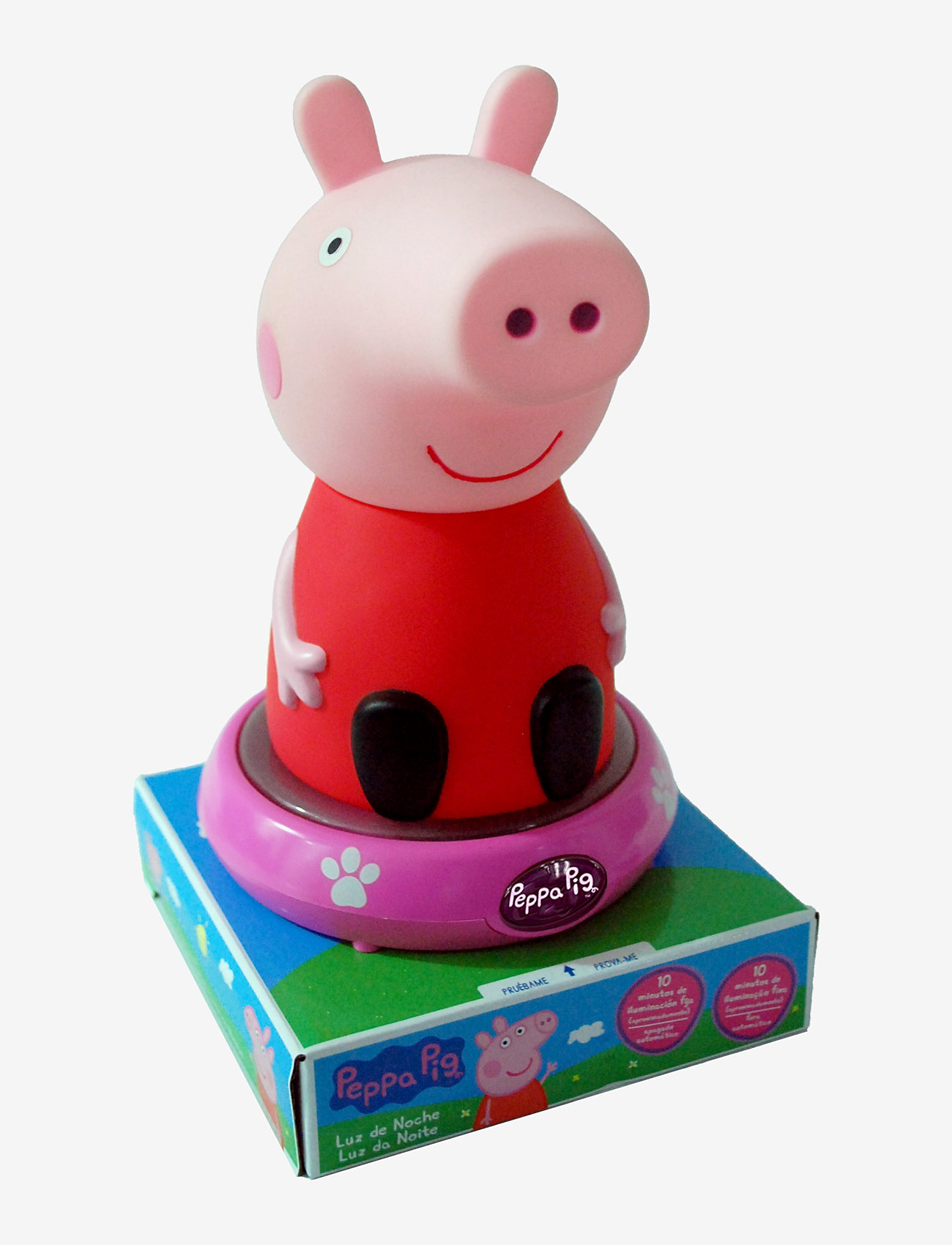 Peppa Wutz - PEPPA PIG, 3-D Night Lamp - pink - 0