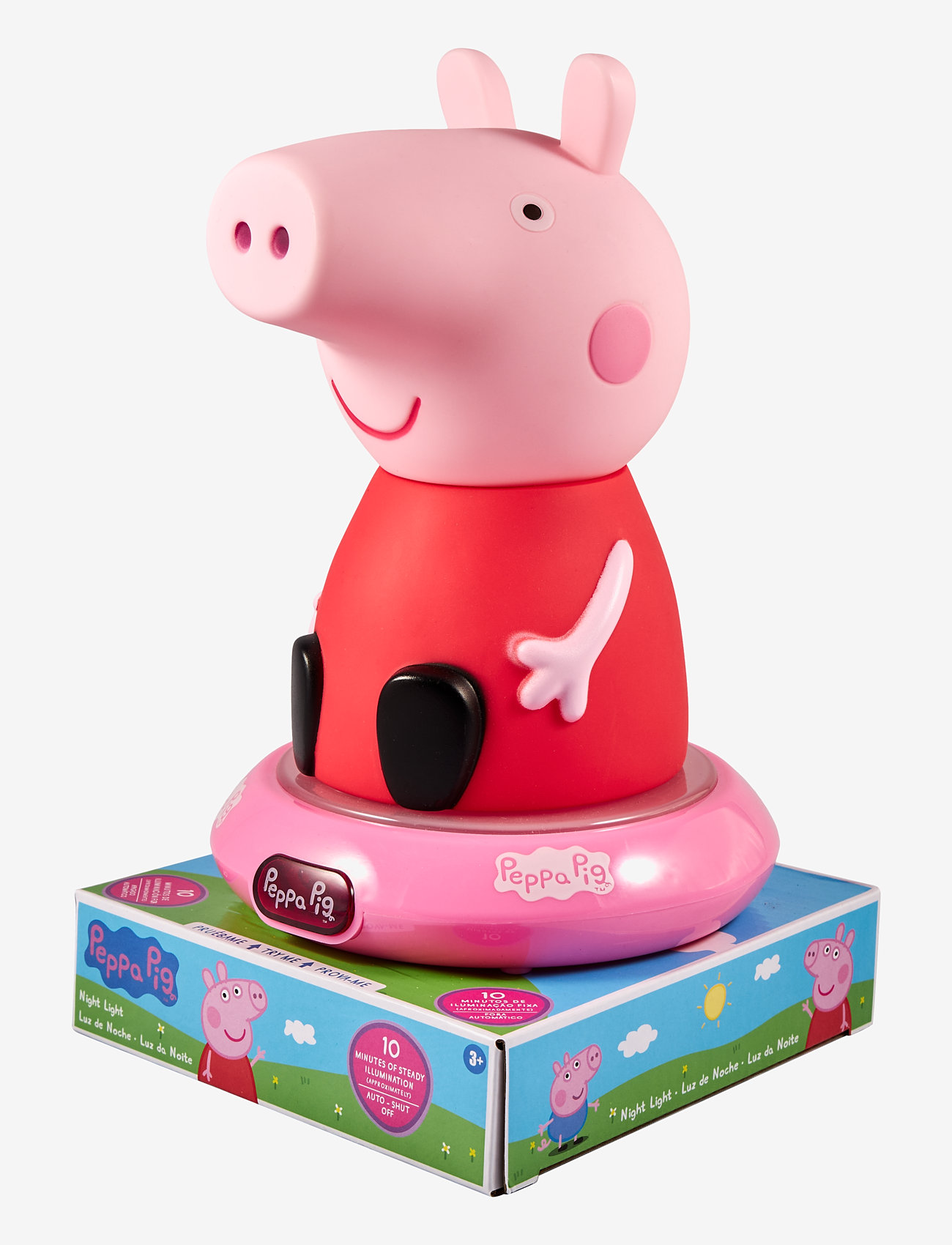Peppa Wutz - PEPPA PIG, 3-D Night Lamp - pink - 1