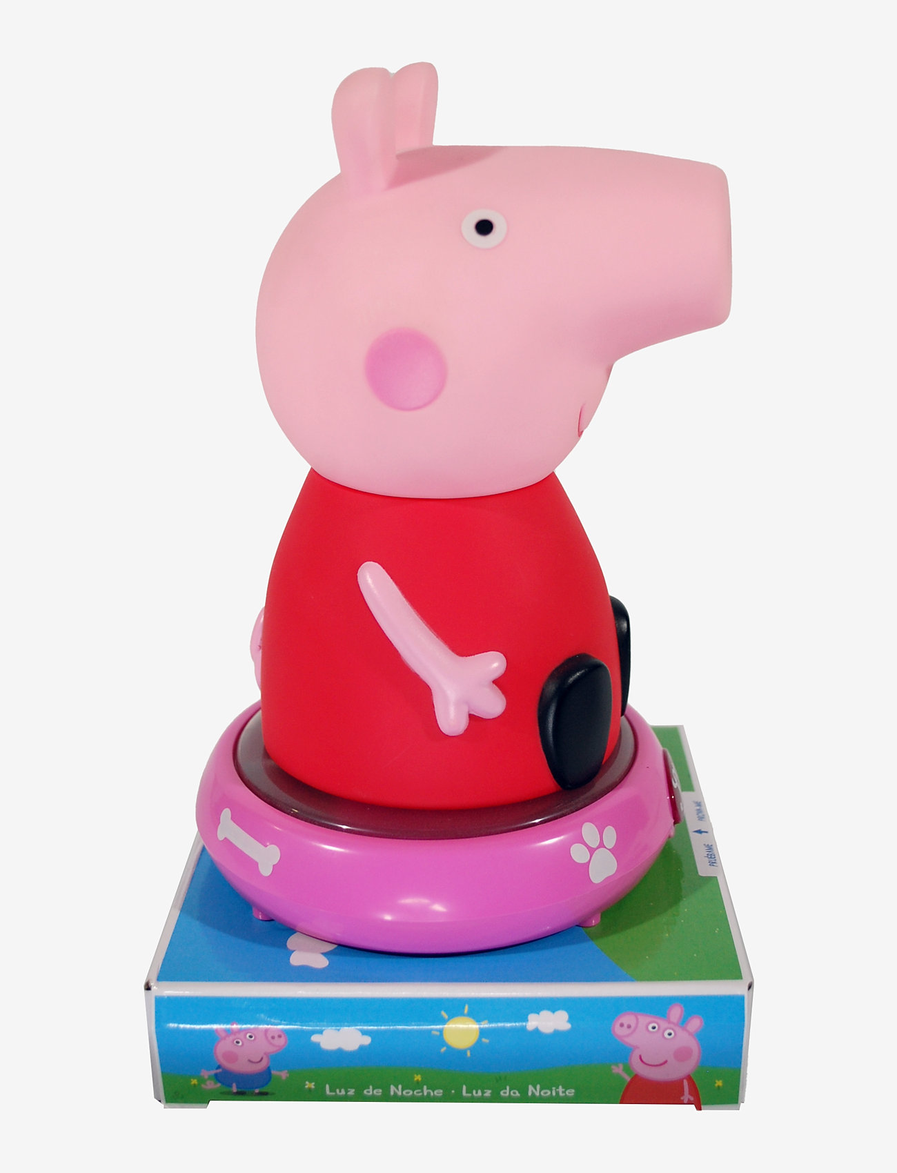 Peppa Wutz - PEPPA PIG, 3-D Night Lamp - pink - 3
