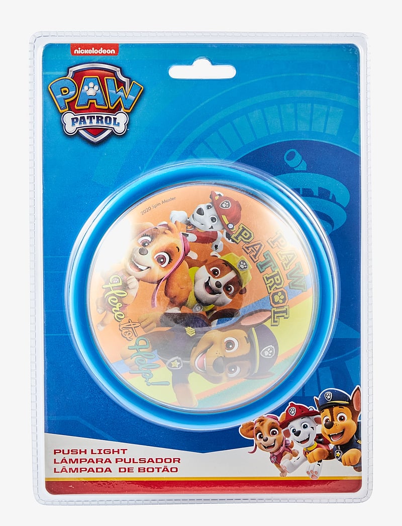 Käpapatrull - PAW PATROL, Push light with LED - blue - 0