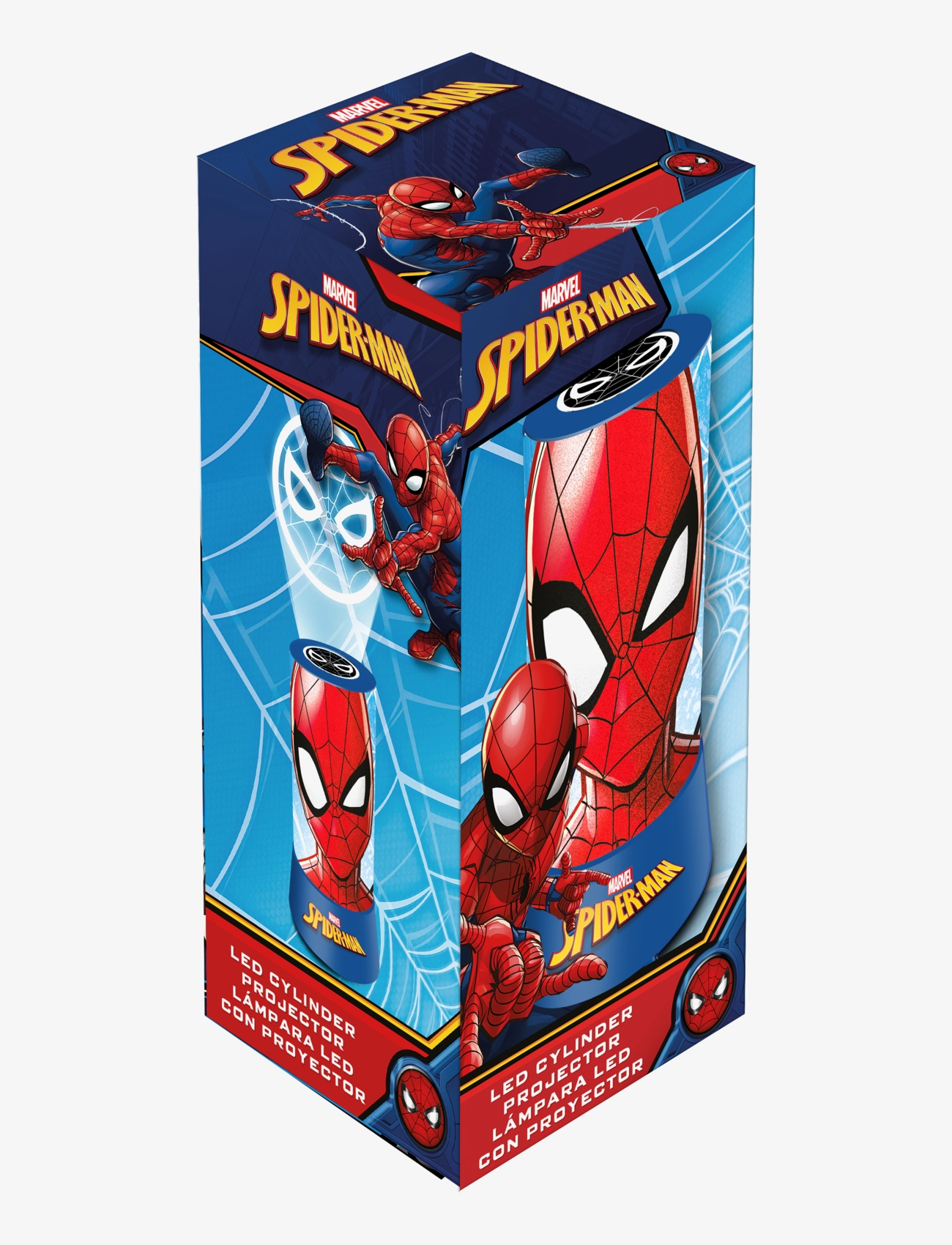 Euromic - SPIDERMAN Projector Lamp, LED Light - blue - 0