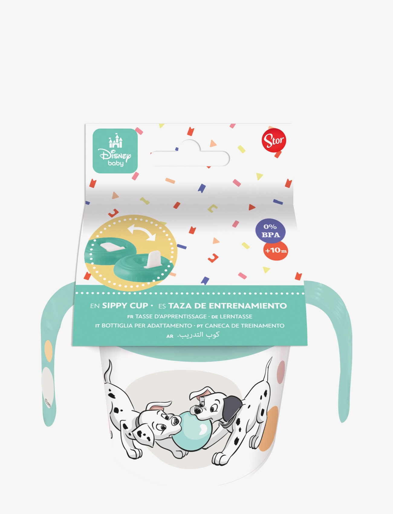 Klassiker DISNEY CLASSIC, Toddler training mug 250ml - Pipmuggar - GREEN / green