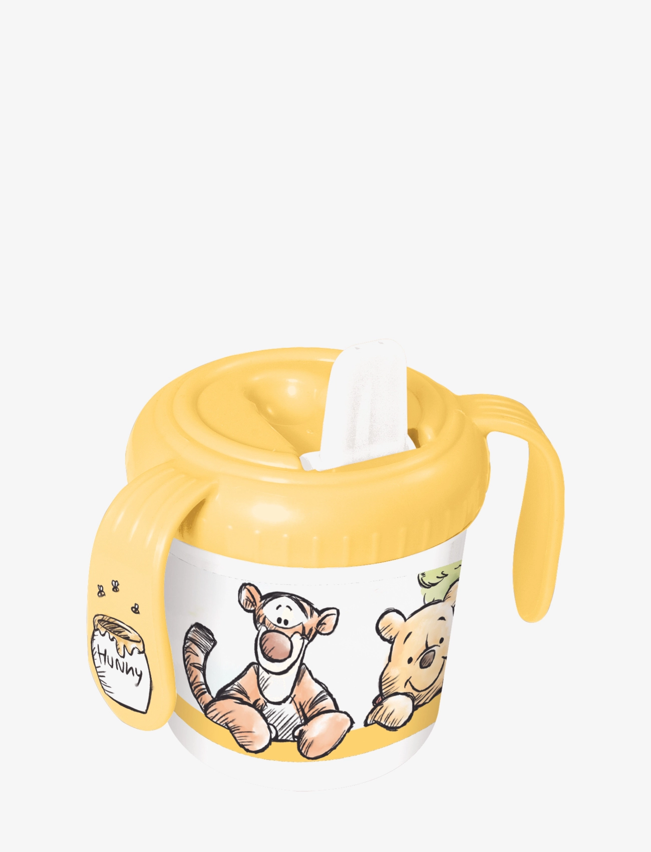 Winnie Puuh - Winnie the Pooh, Toddler training mug 250ml - schnabeltassen - yellow - 1