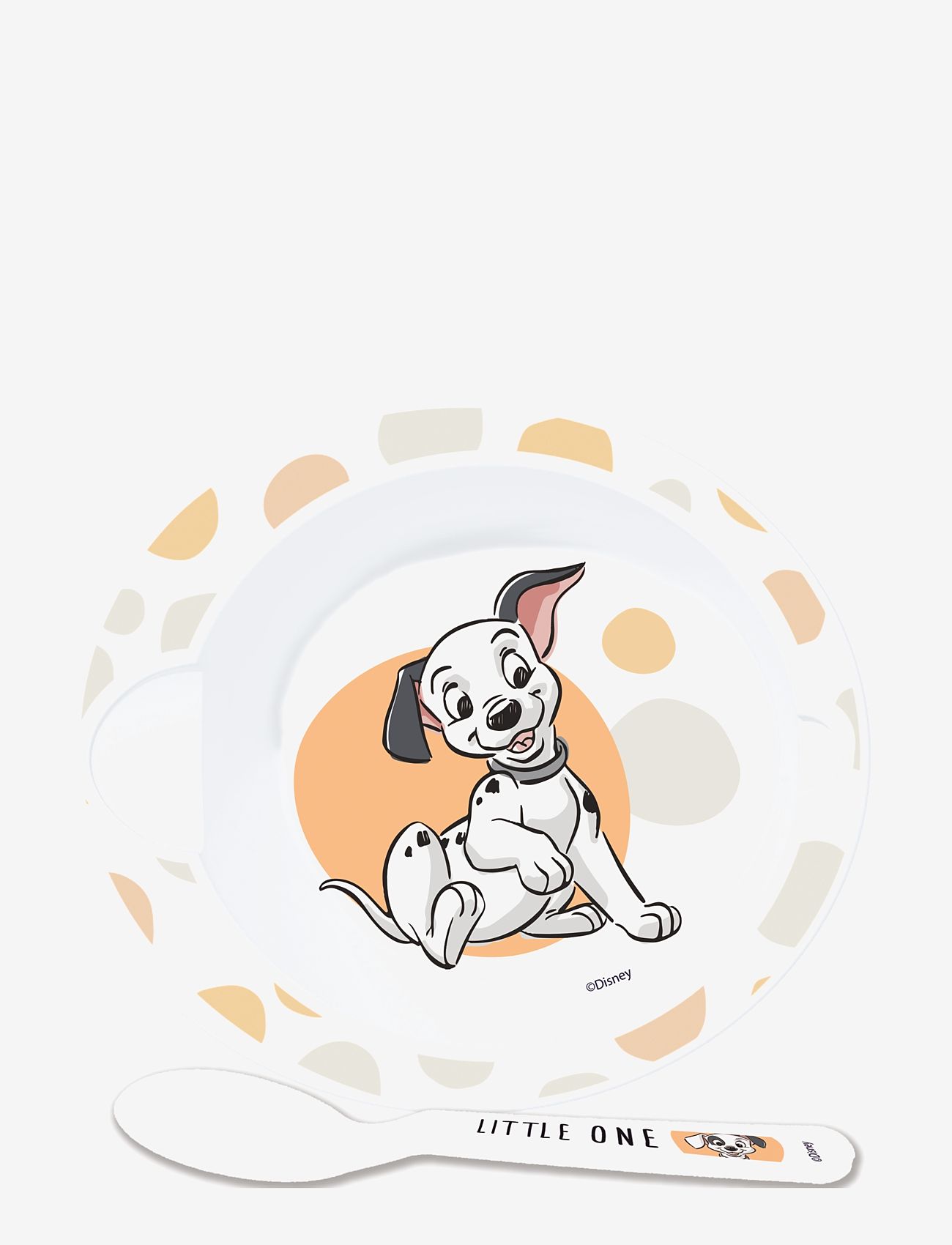 Klassikere - DISNEY KLASSIKER, Toddler 2-delt SÆT, skål + ske - serveringssæt - white - 1