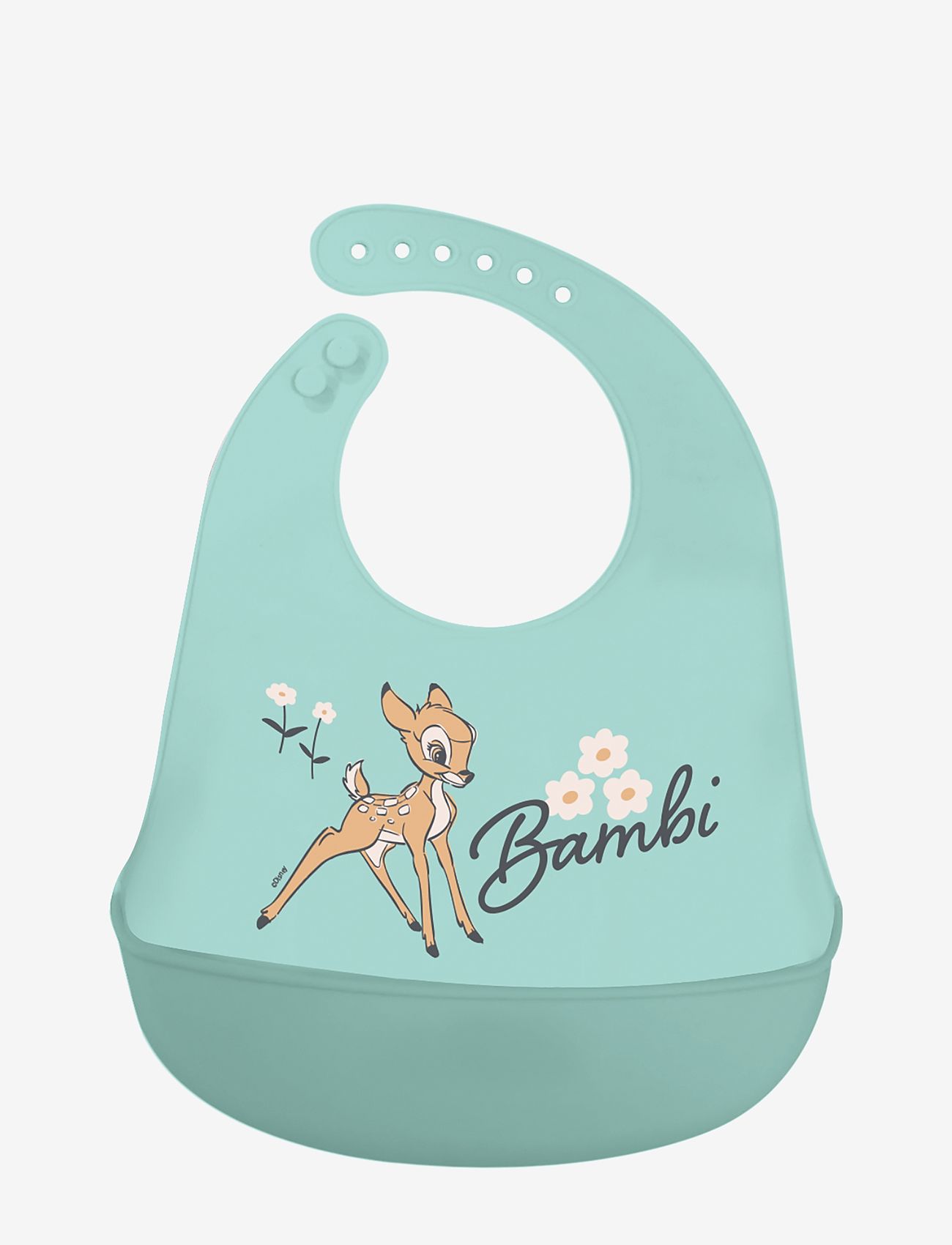 Klassika - DISNEY CLASSIC, Toddler 100% silicone Bib - varrukateta pudipõlled - green - 0