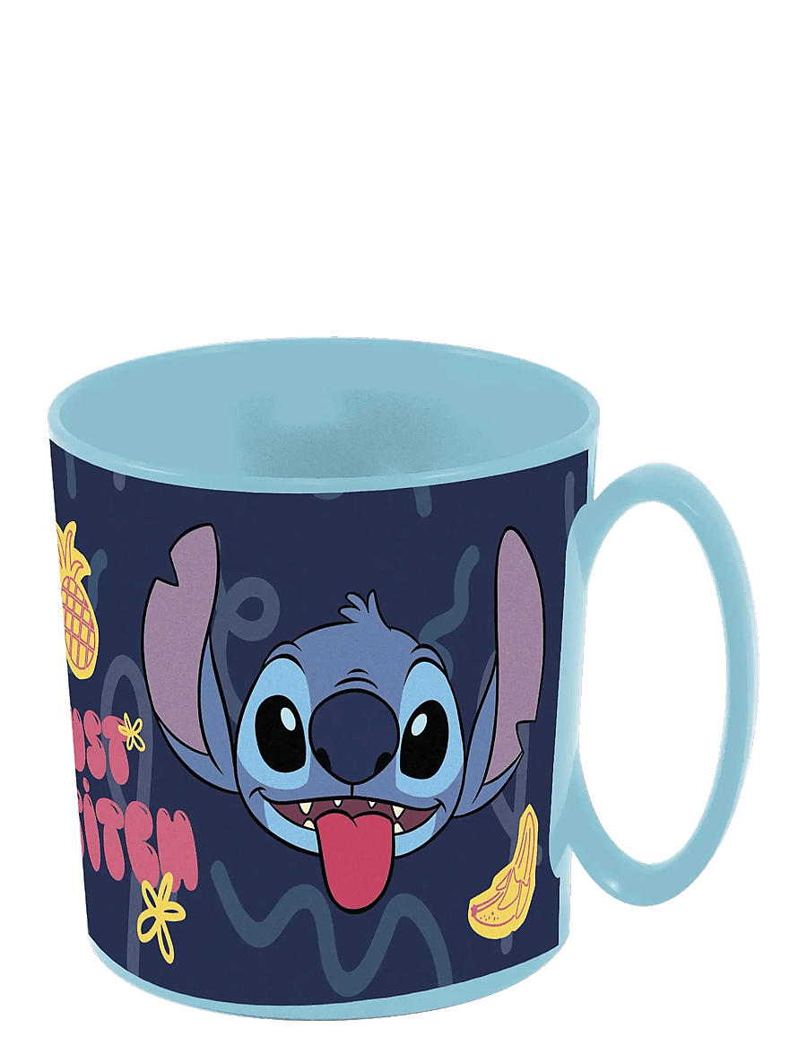 Euromic - STITCH micro mug, 350 ml - blue - 0