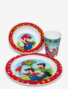 SUPER MARIO 3-pcs. kids microwavable set, Super Mario