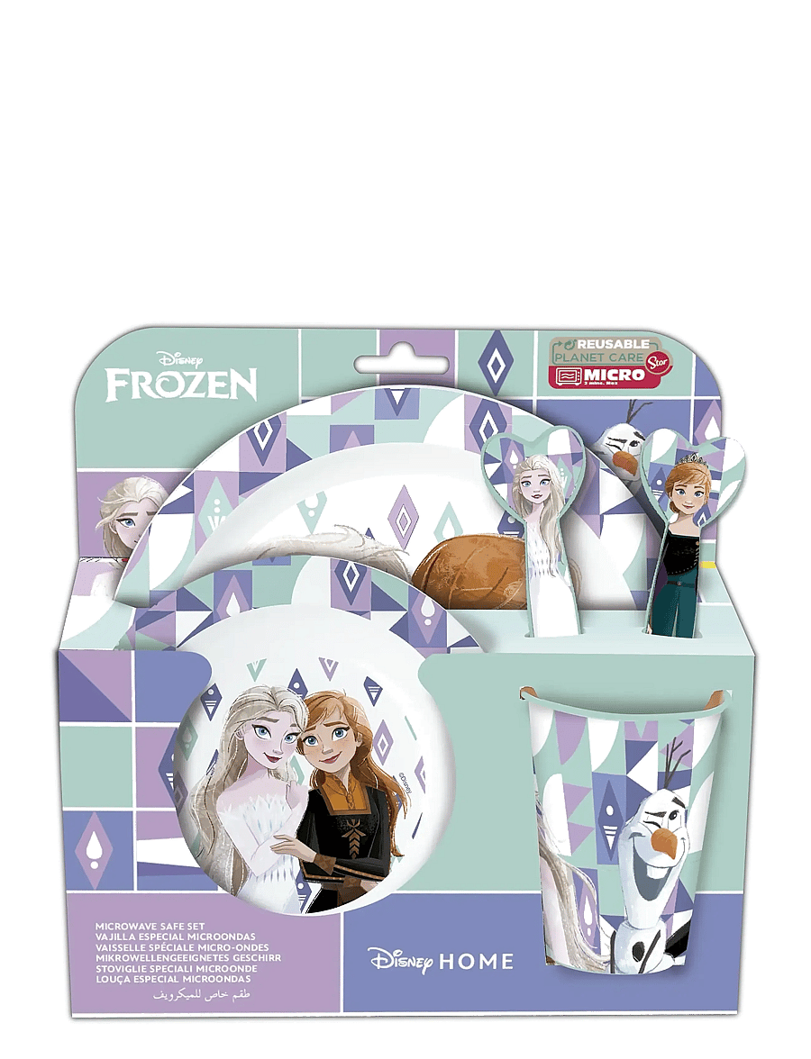„Frozen“ - FROZEN 5-pcs. kids microwavable set - indų komplektai - multi - 0