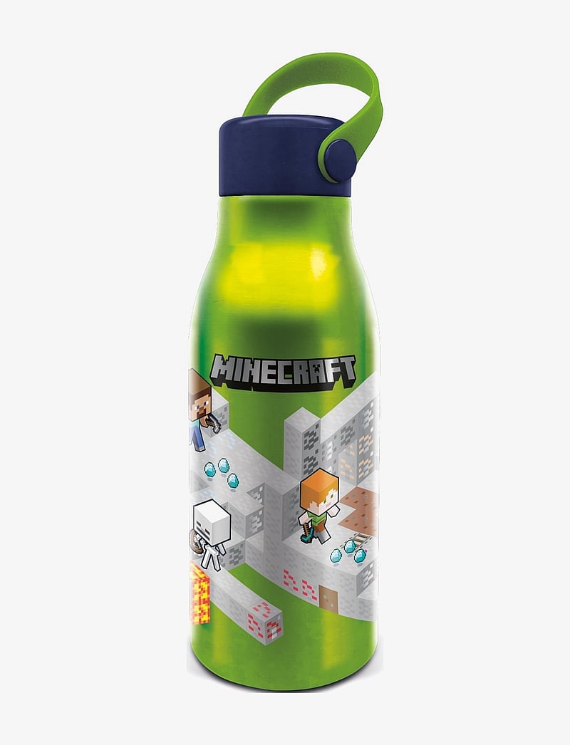 Euromic - MINECRAFT, Flexi handle aluminum bottle, 760 ml - die niedrigsten preise - green - 0