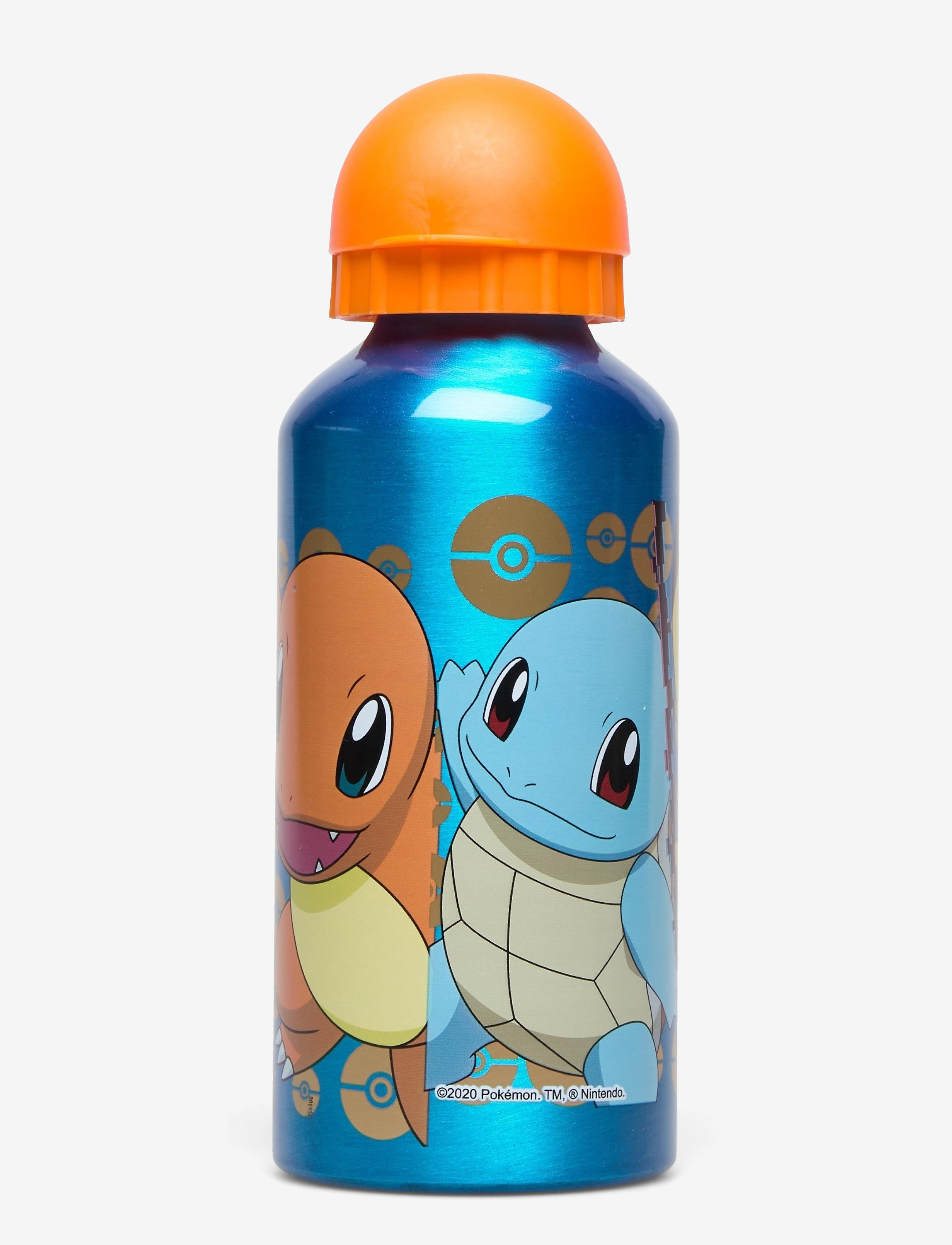 Pokemon Pokémon, Aluminium Vandflaske, 400 ml, Home, Blau - Meal Time, Kinder