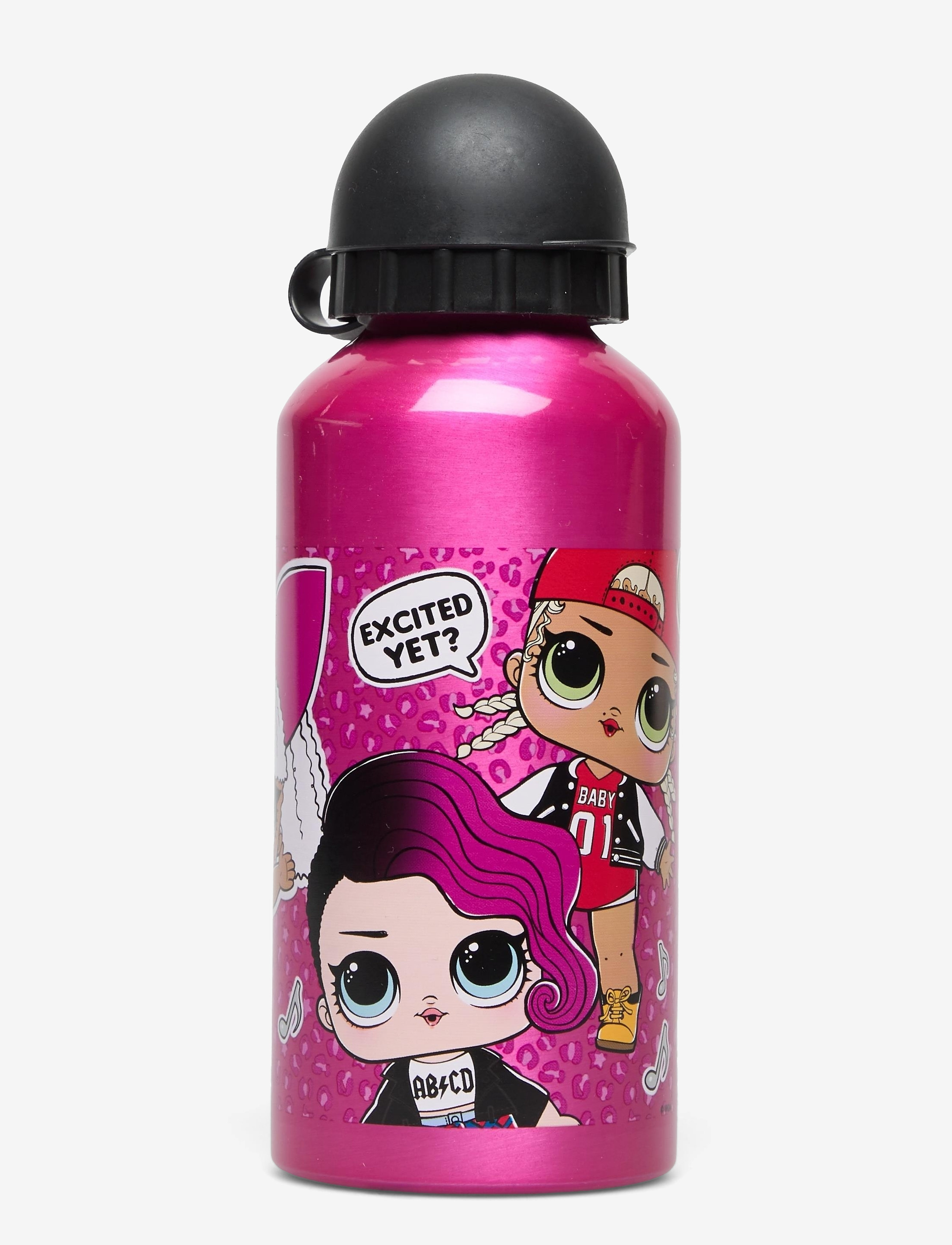 L.O.L Lol Surprise! Water Bottle, 400 ml, Home, Rosa - Meal Time, Kinder