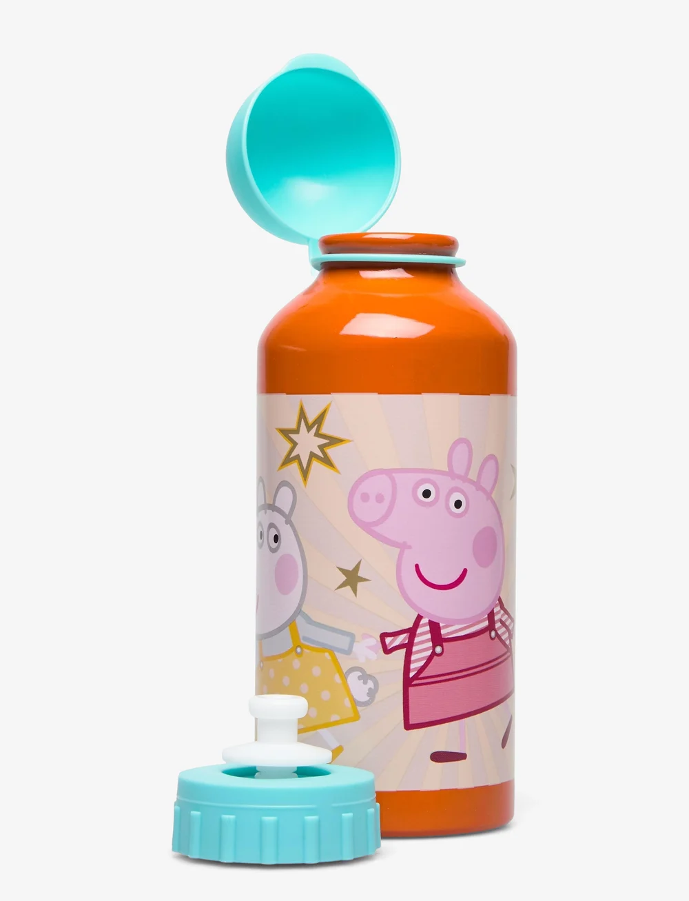 Peppa Wutz - PEPPA PIG, Aluminium Water bottle - wasserflaschen - orange - 1