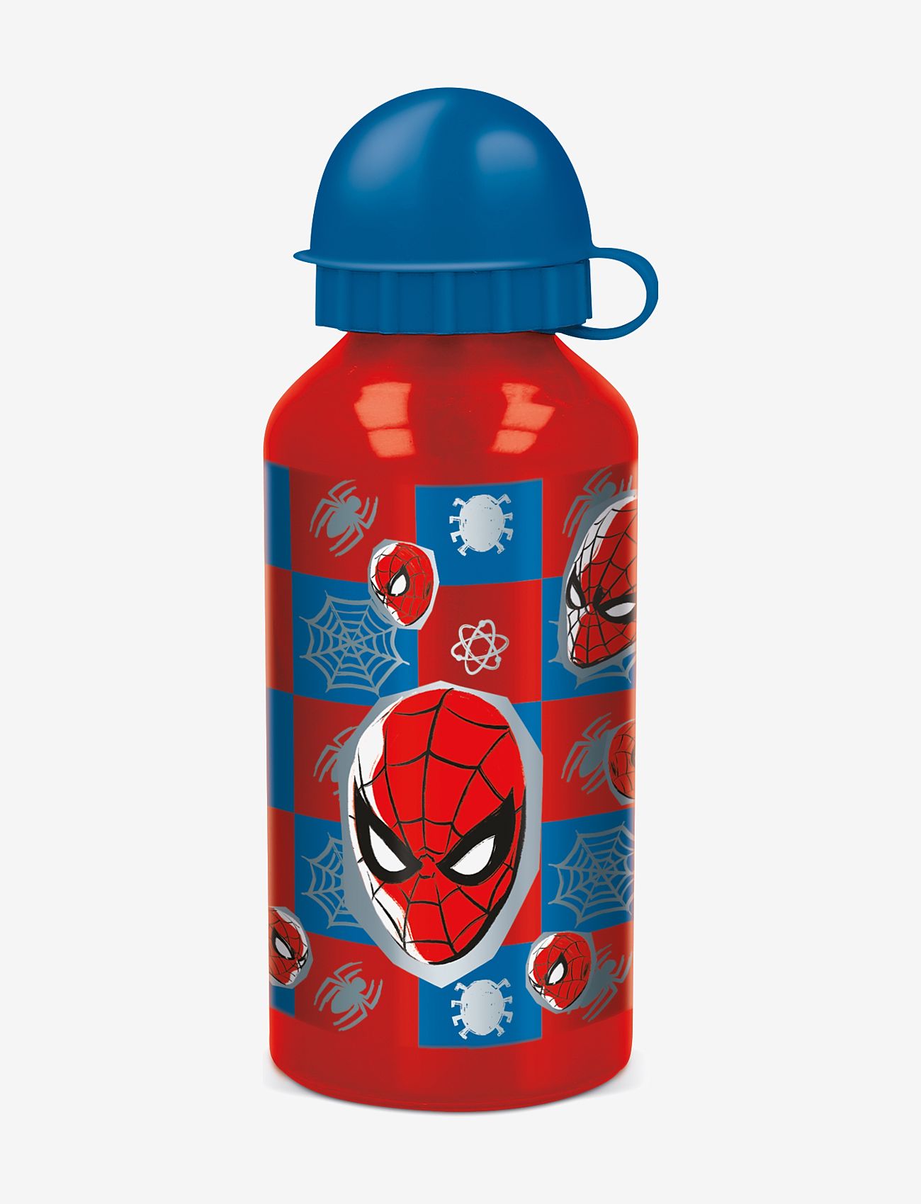 Euromic - SPIDERMAN water bottle, aluminum - gode sommertilbud - red - 0